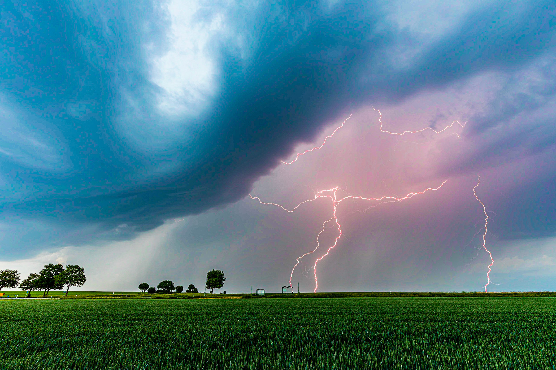 Gewitter am 27.05.2018 bei Hungen