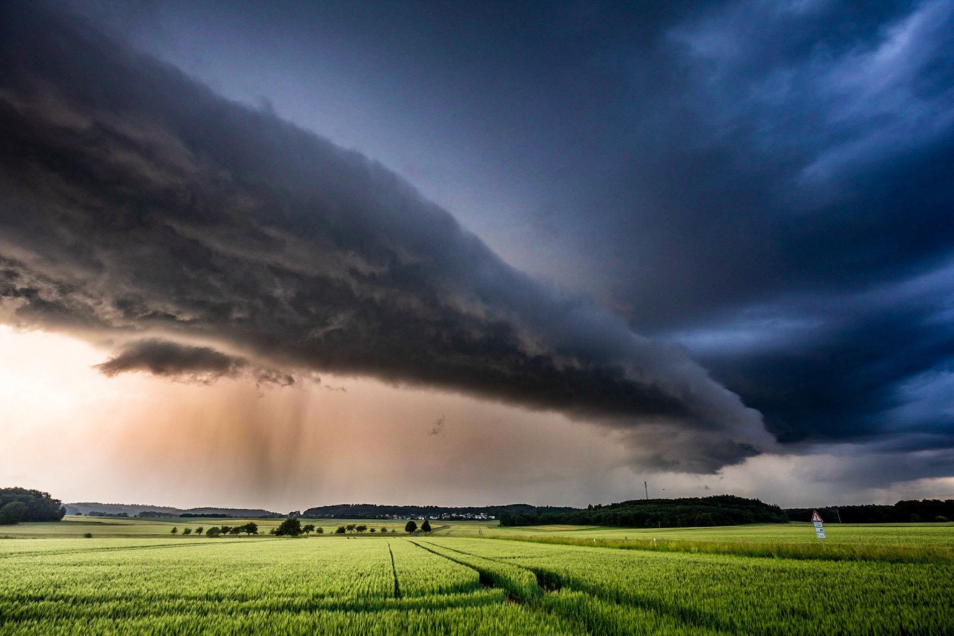 Gewitter am 02.06.2018 bei Hungen