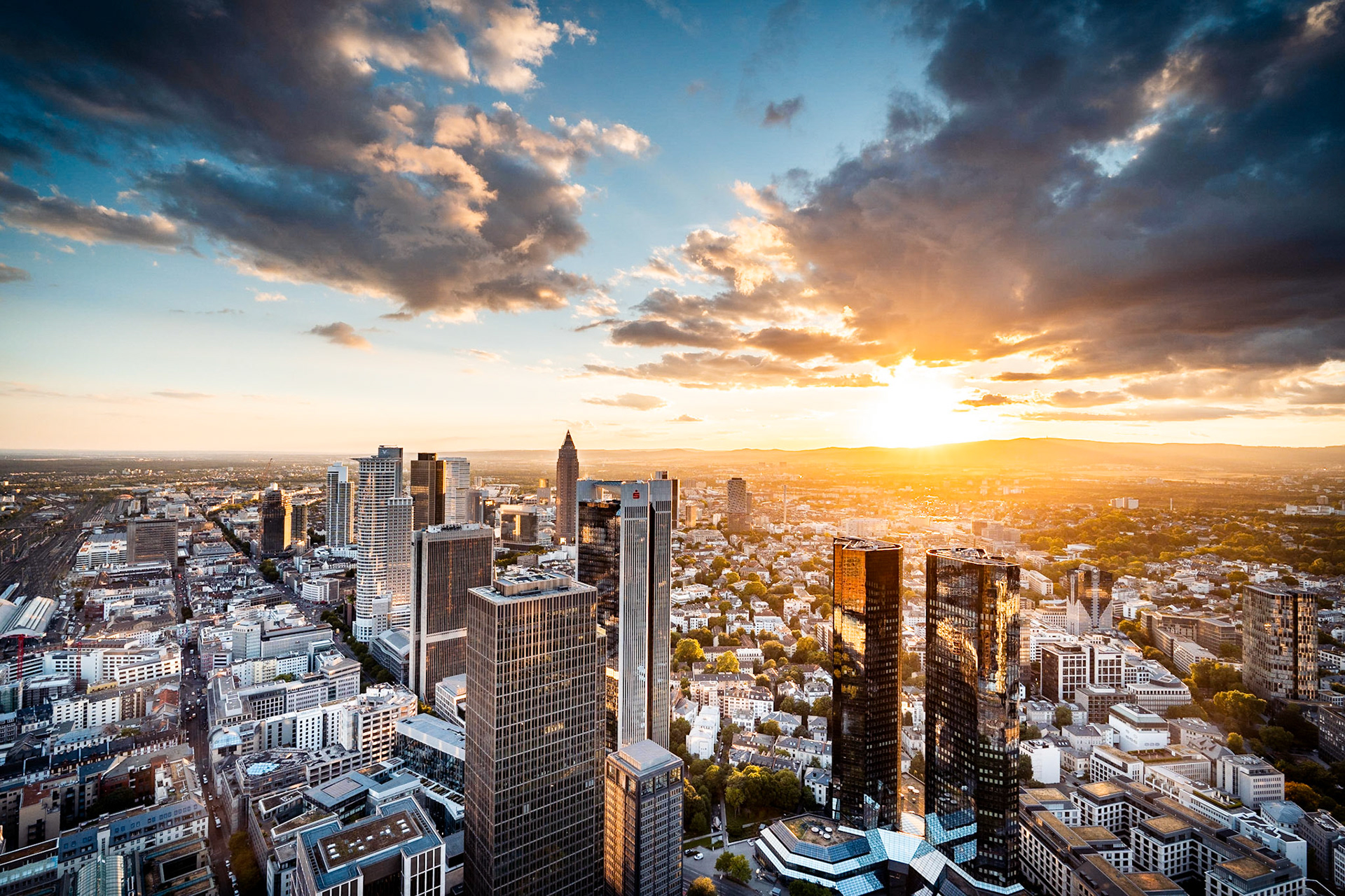 Frankfurt - Blick vom Maintower