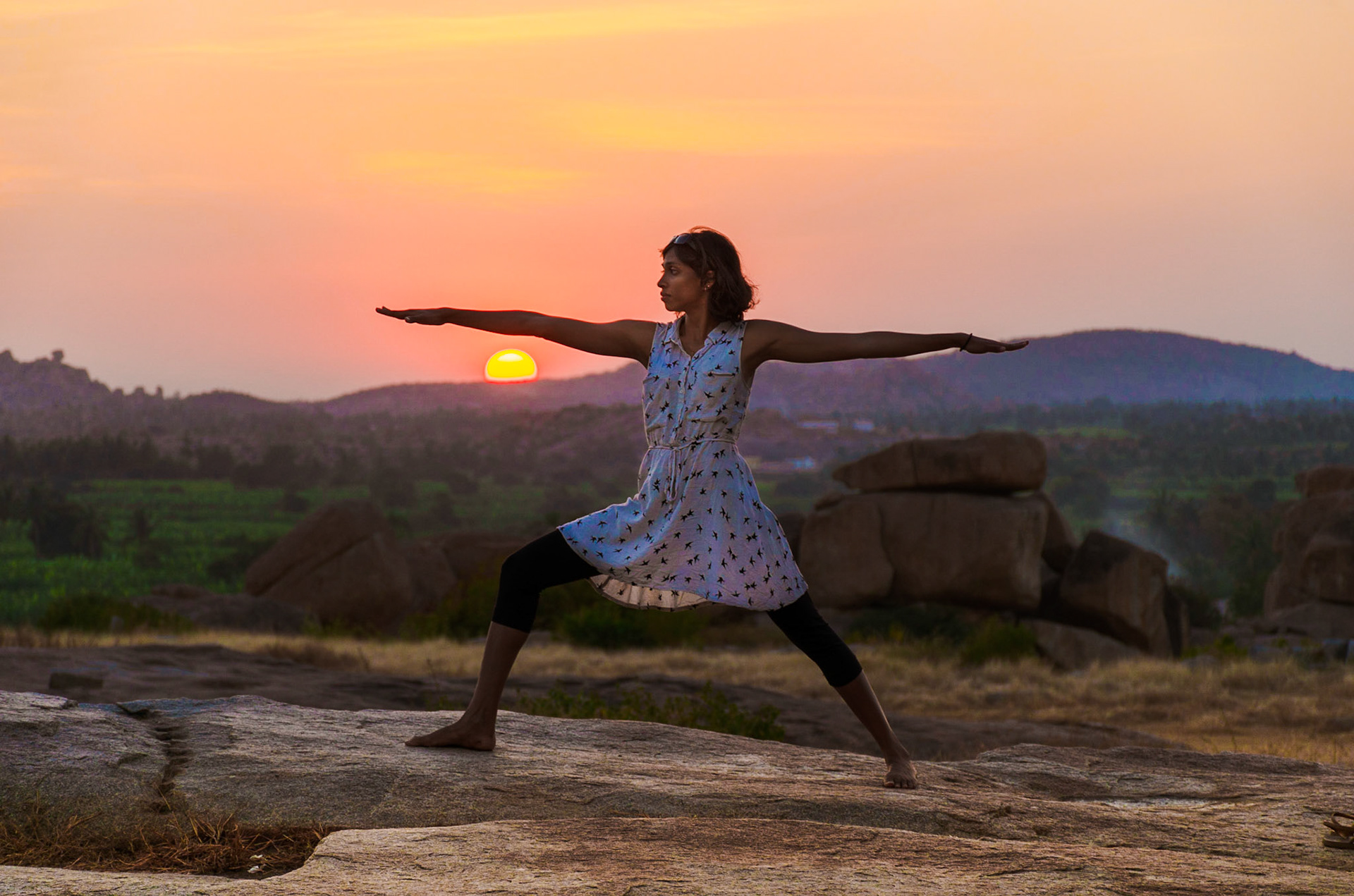 Yukta in Hampi