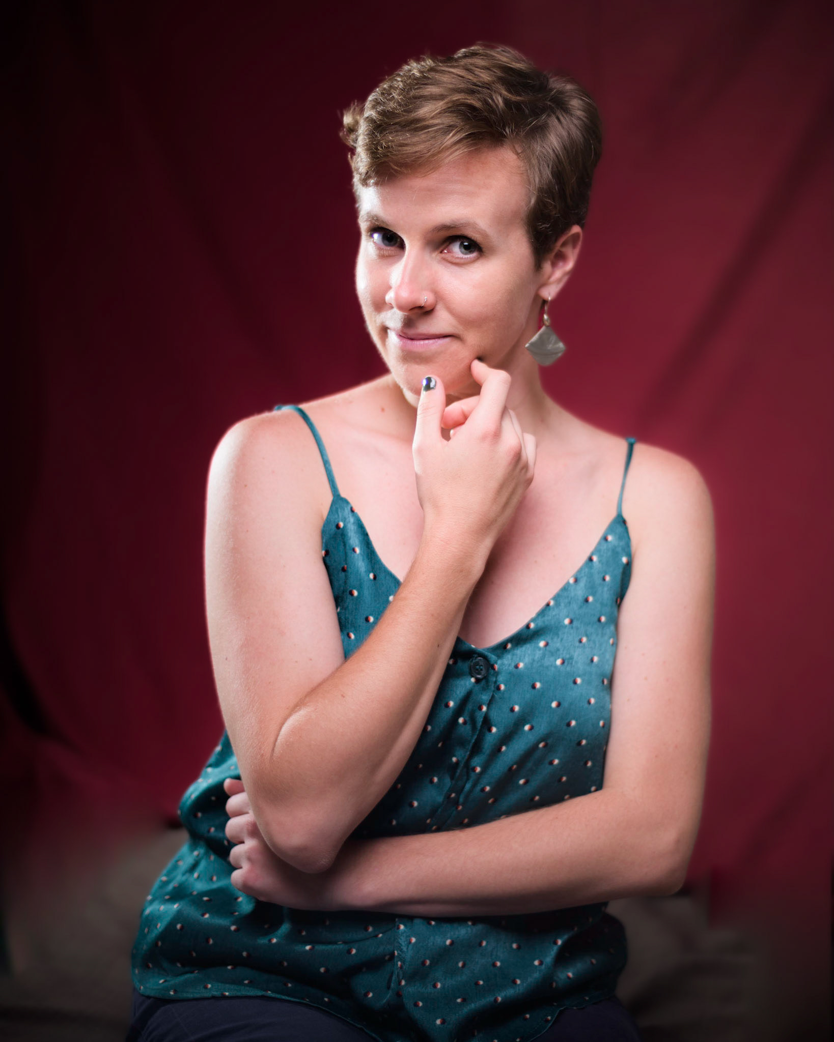 Studio portrait