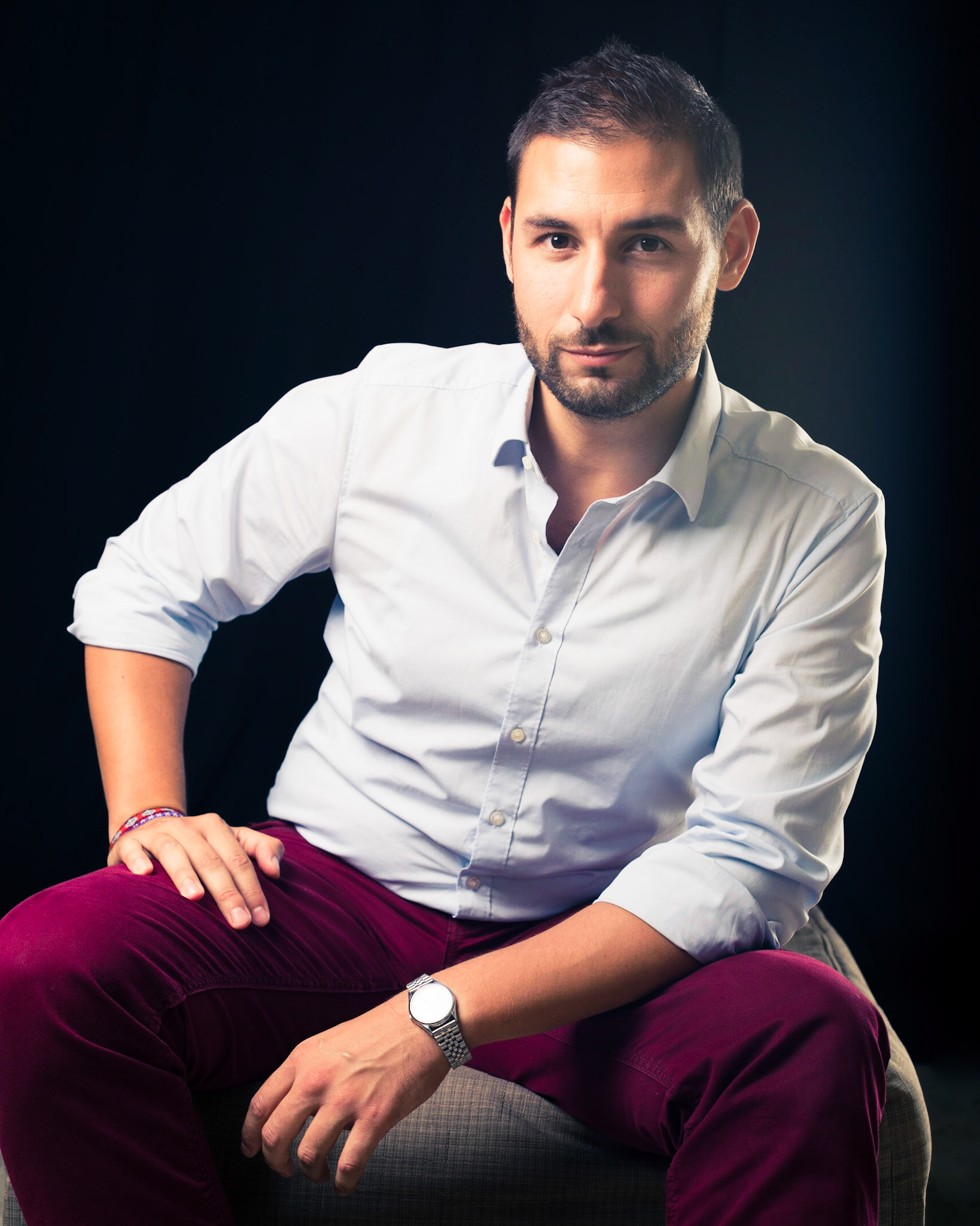 Studio portrait