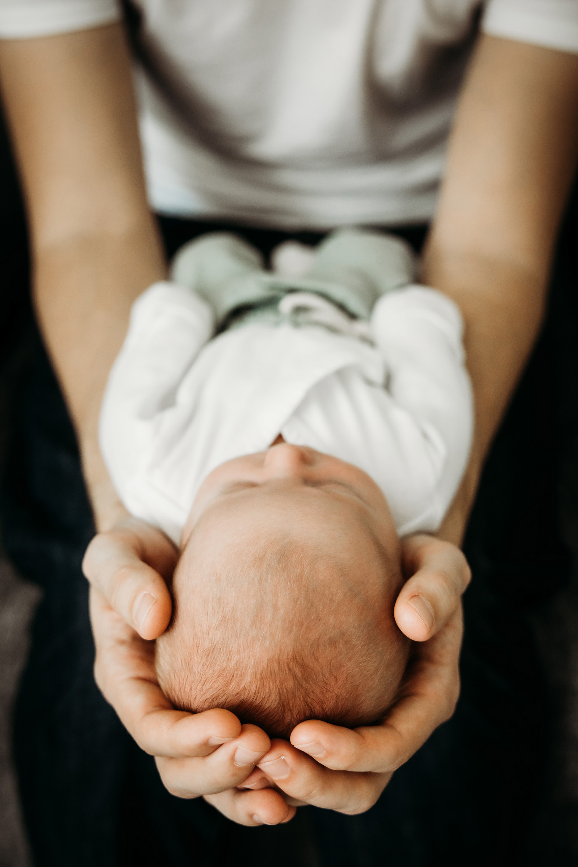 in-home newborn session
