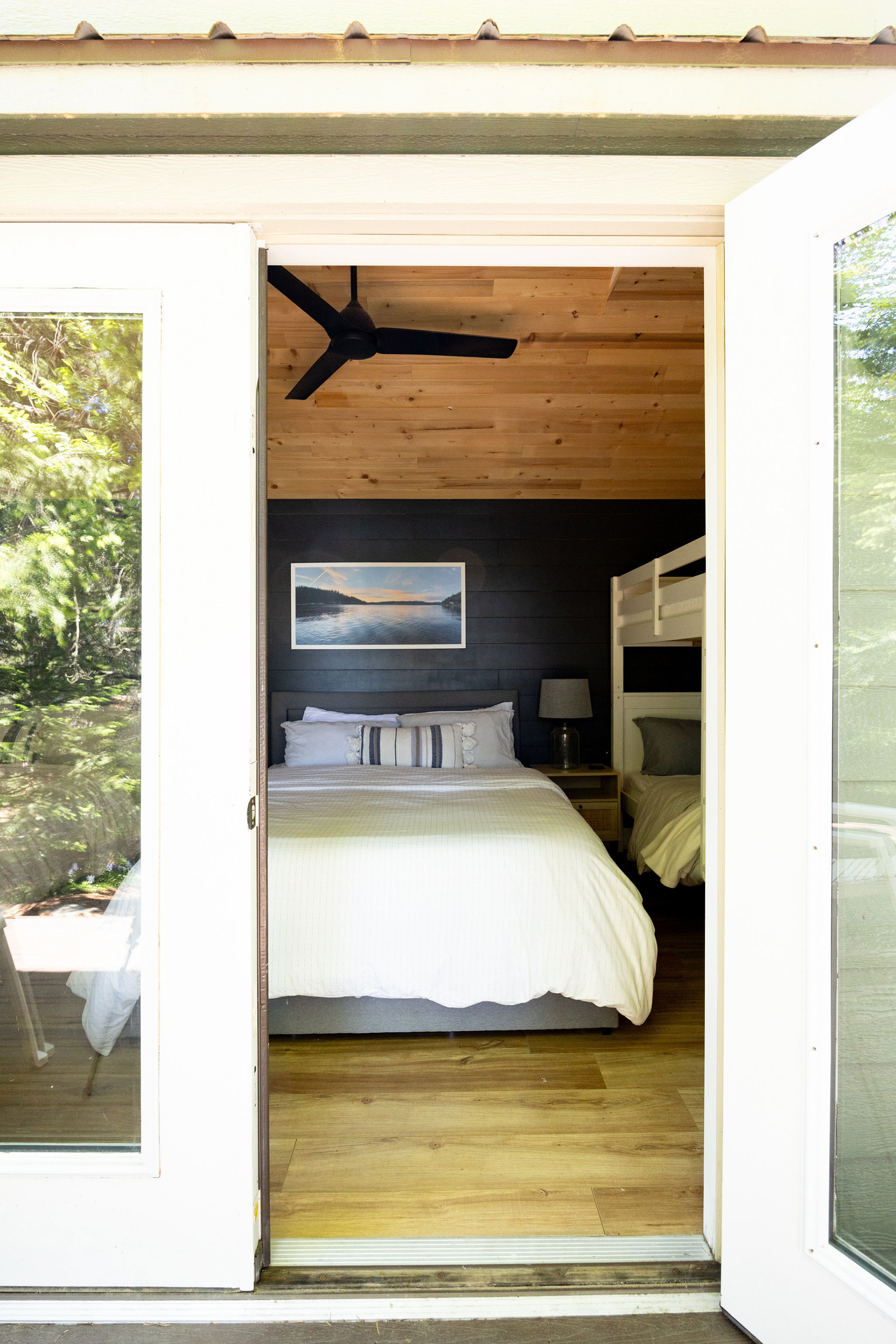 Lake home bunkhouse short term rental photo