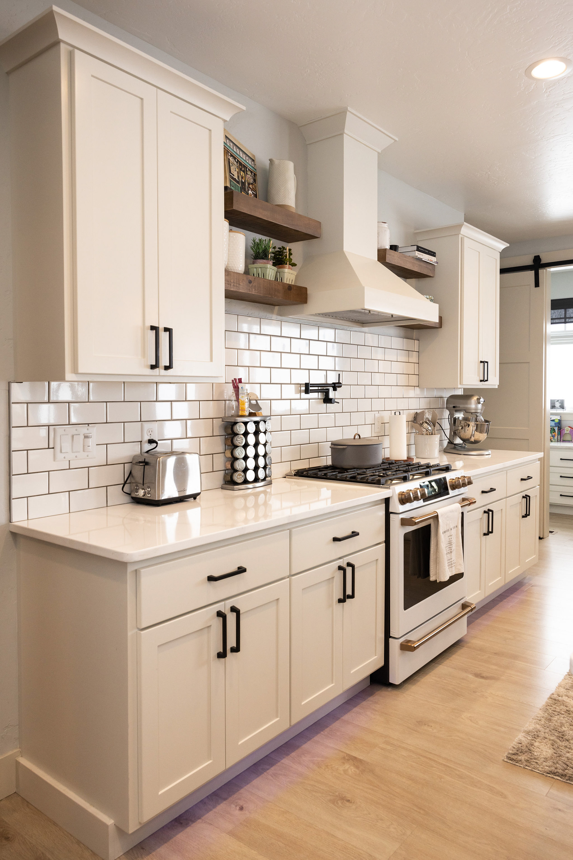 Custom build with work done by Master's Touch Woodworking