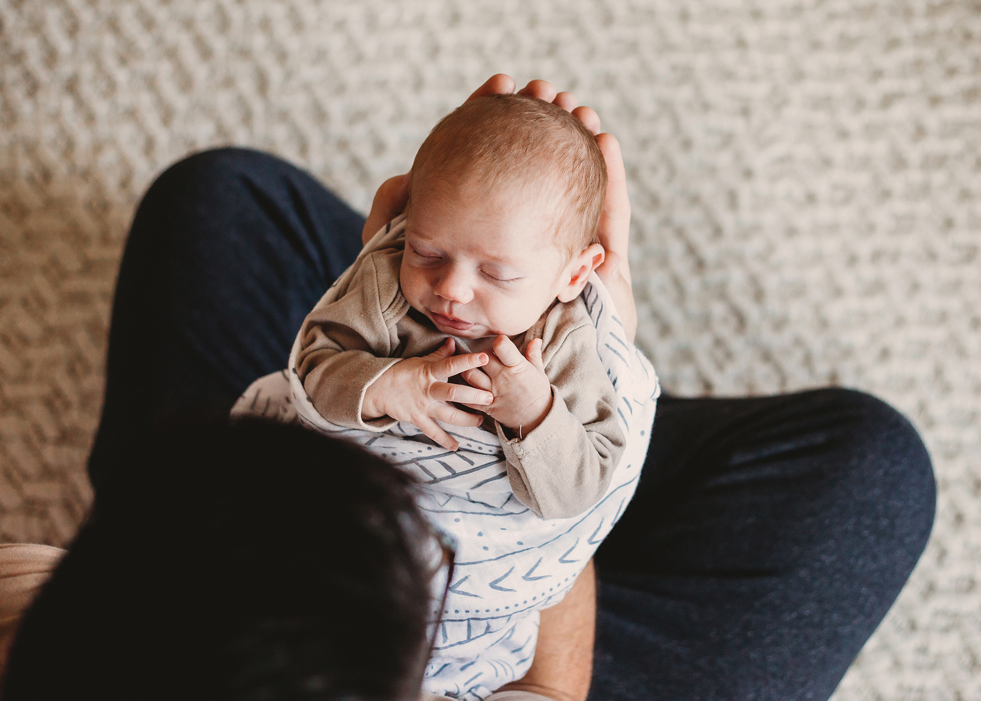in-home newborn session