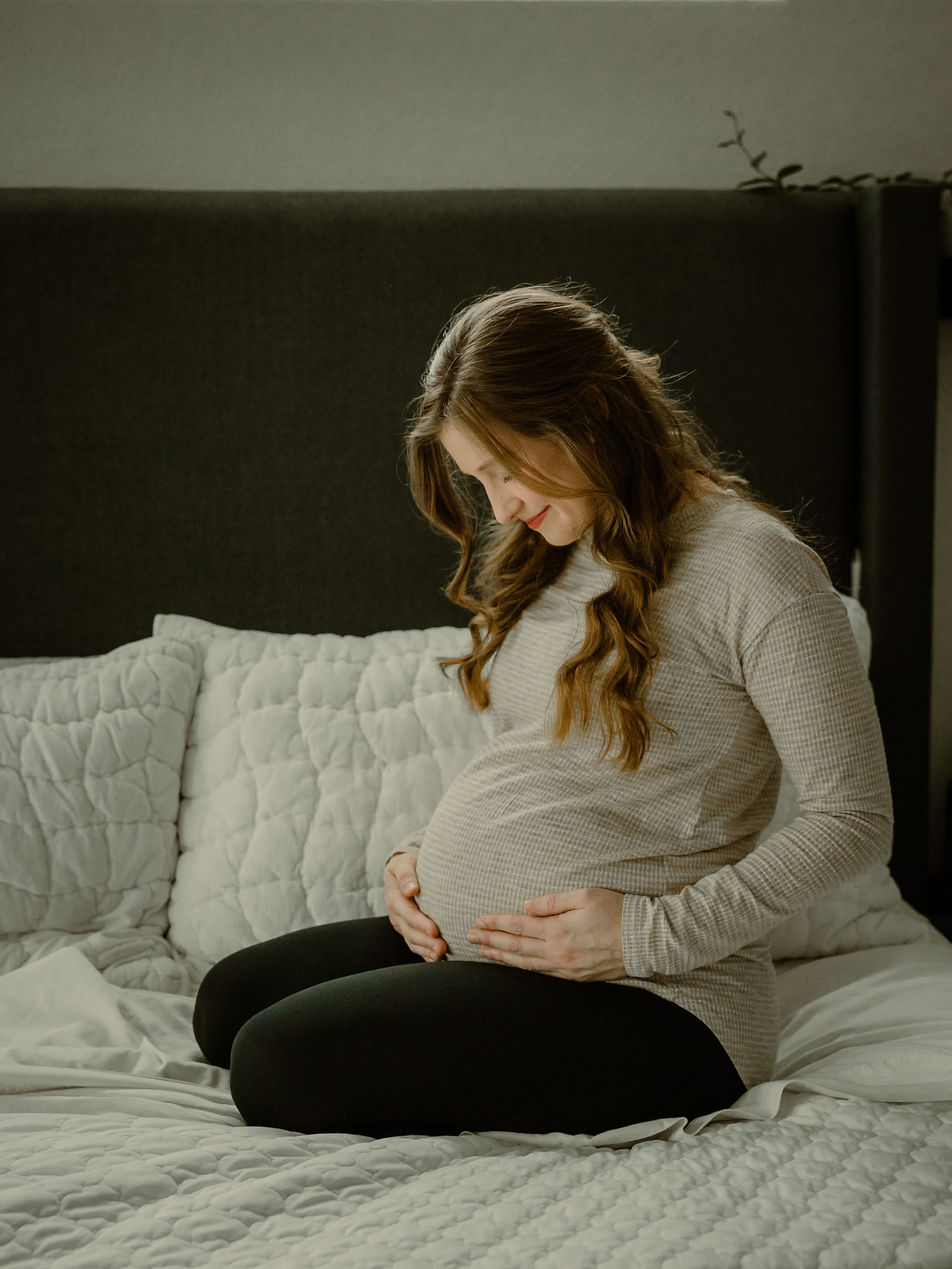 in-home maternity and family session