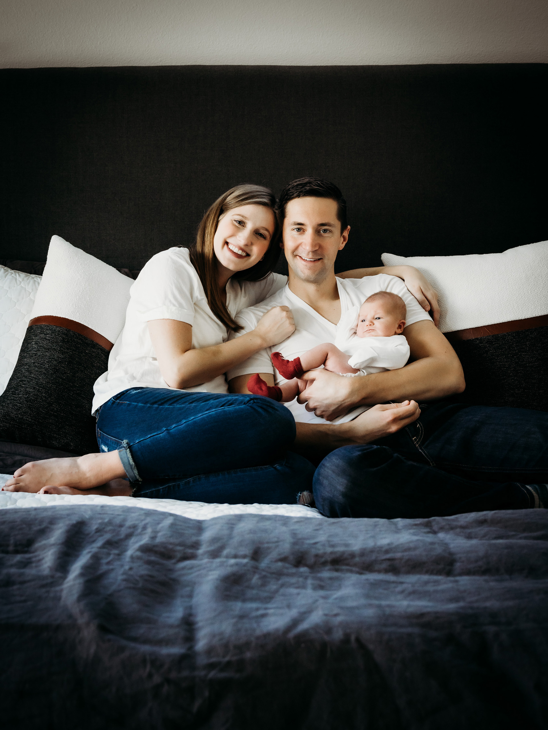 in-home newborn session