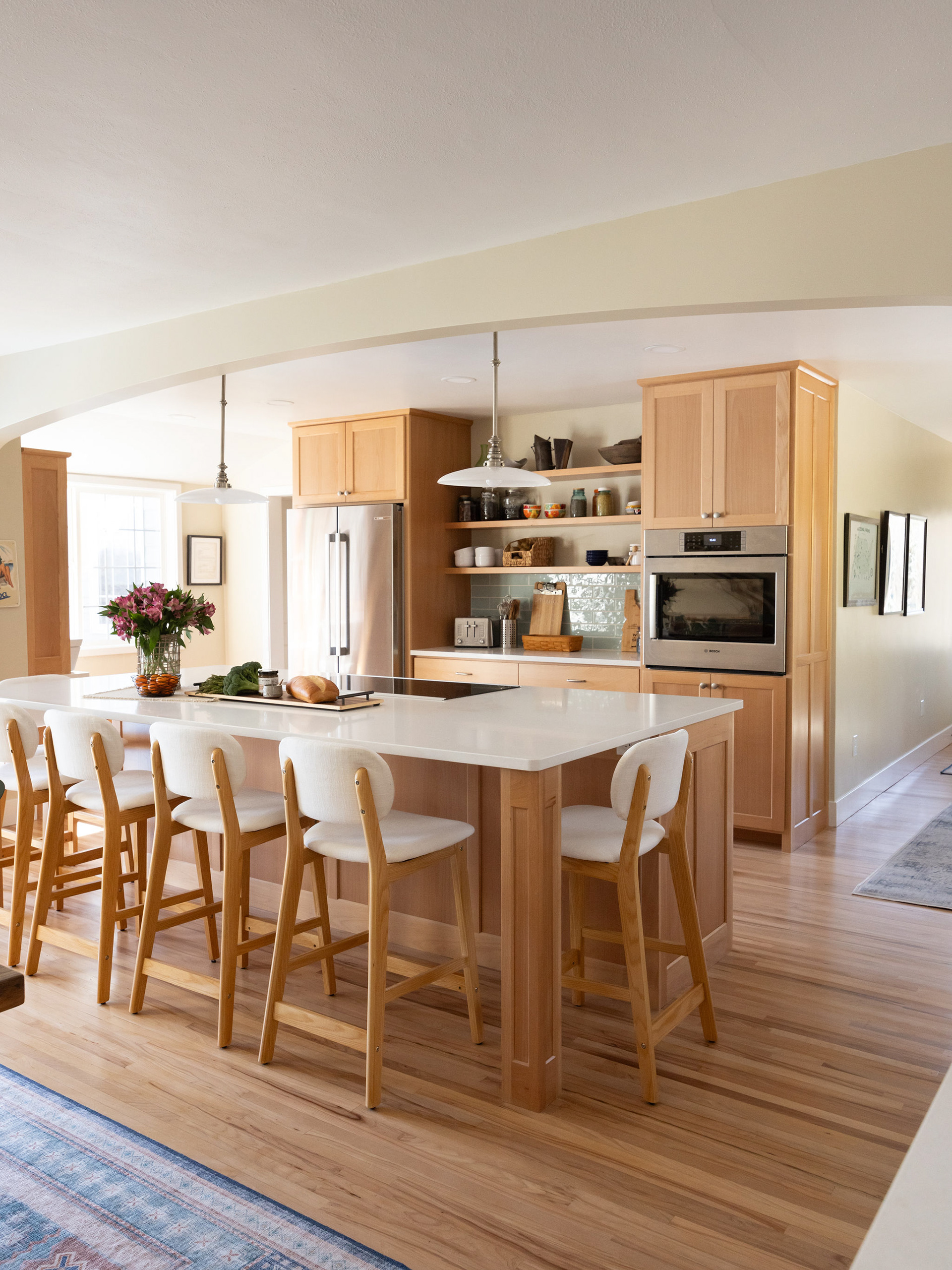 Kitchen remodel designed by Smith & Stratton