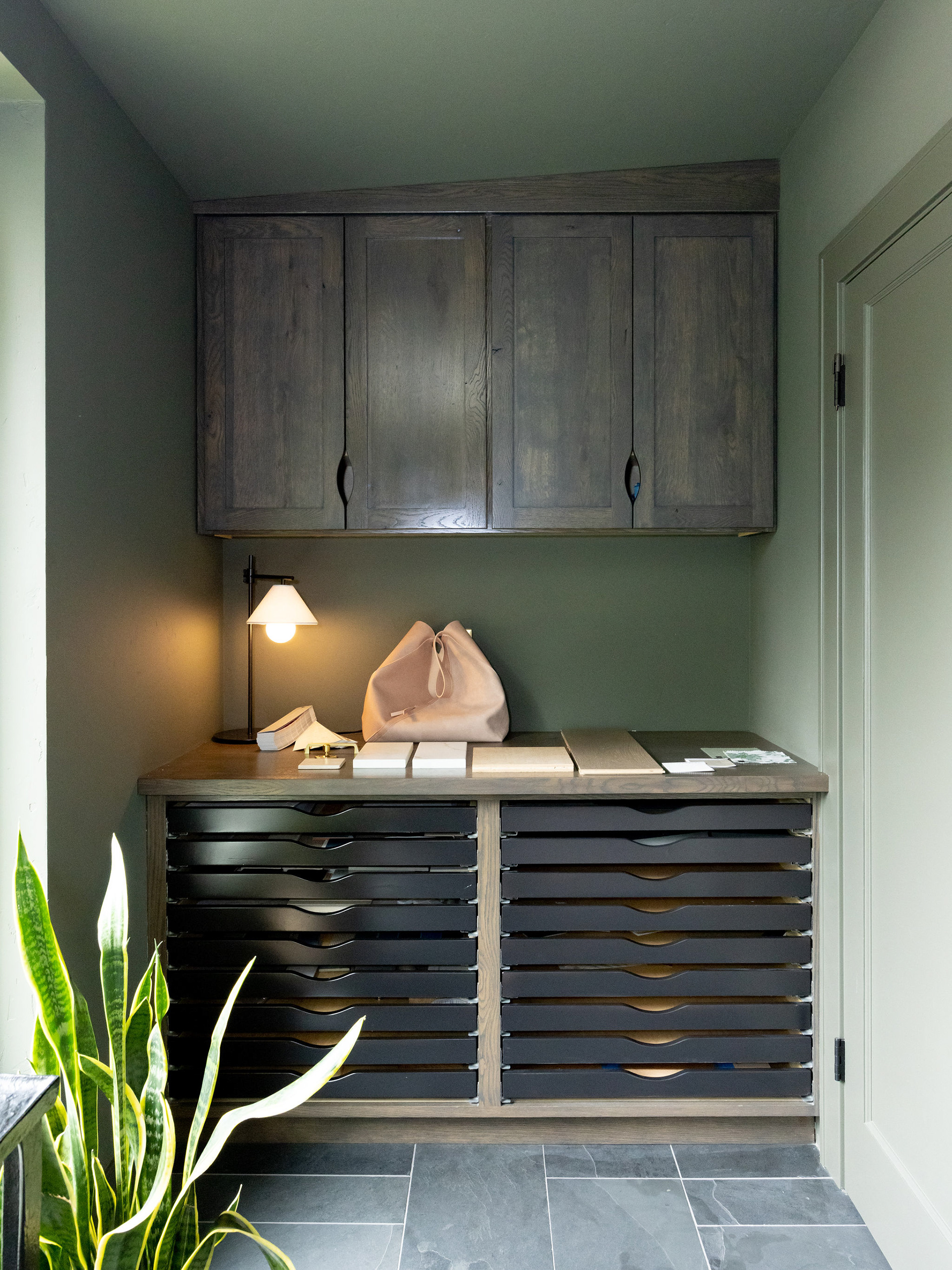 Home remodel designed by Devan Rose Interiors and Master's Touch Woodworking
