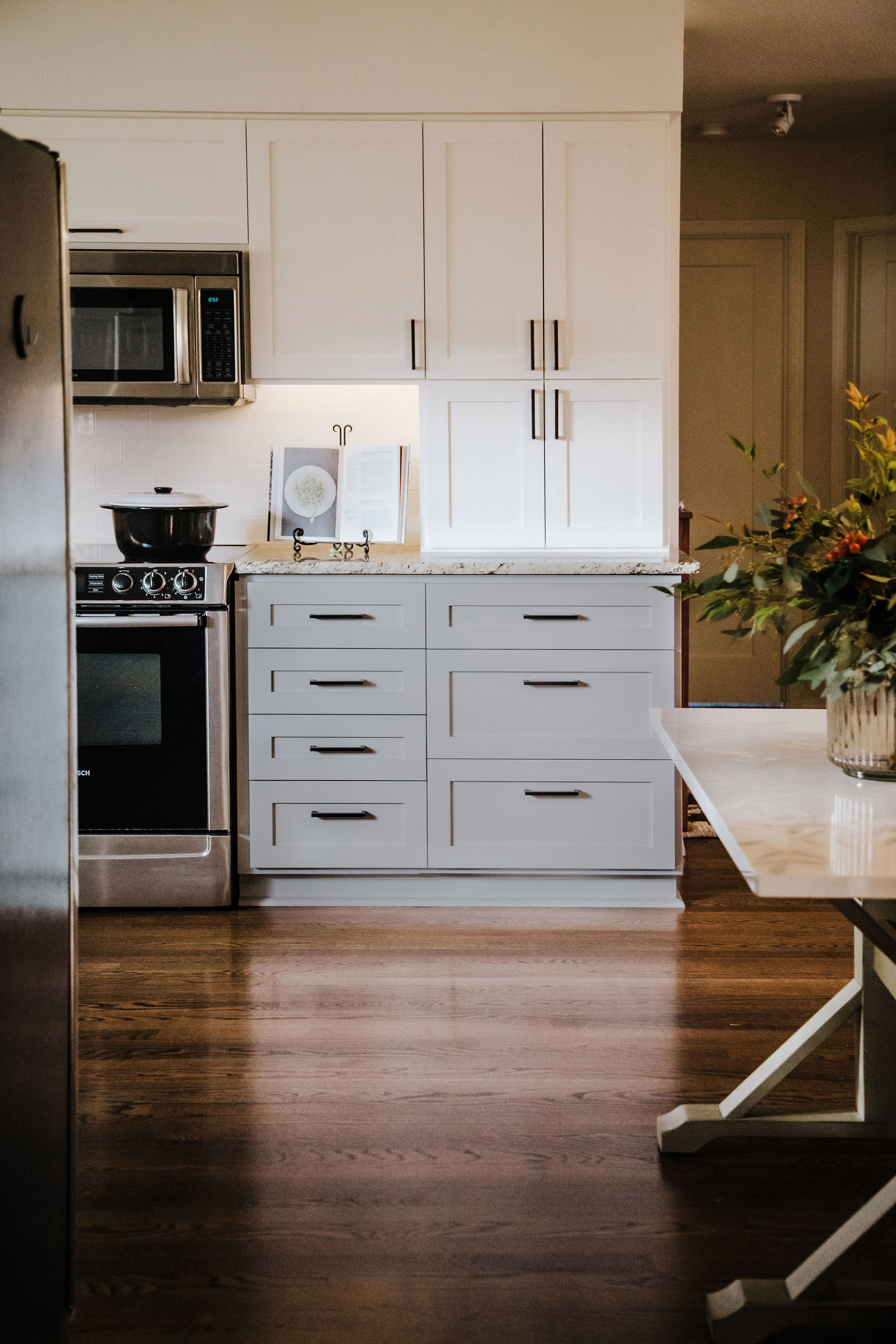 Kitchen remodel designed by Smith & Stratton