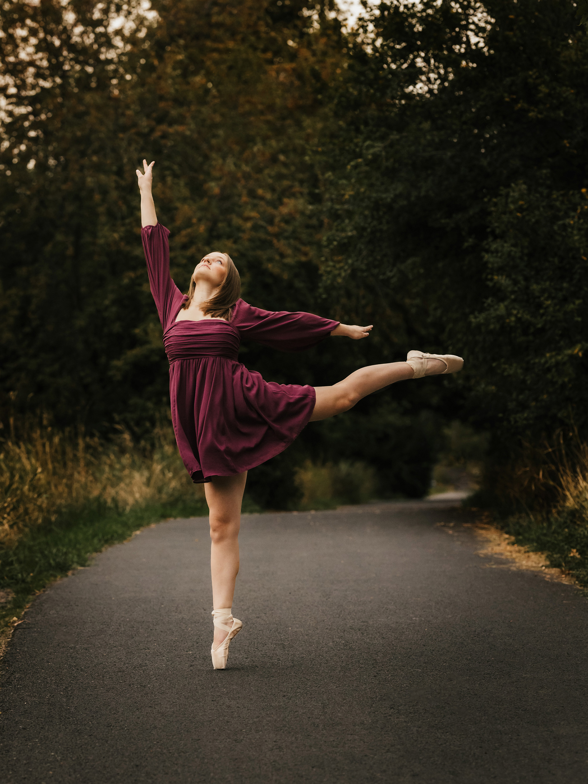 high school senior session - dancer