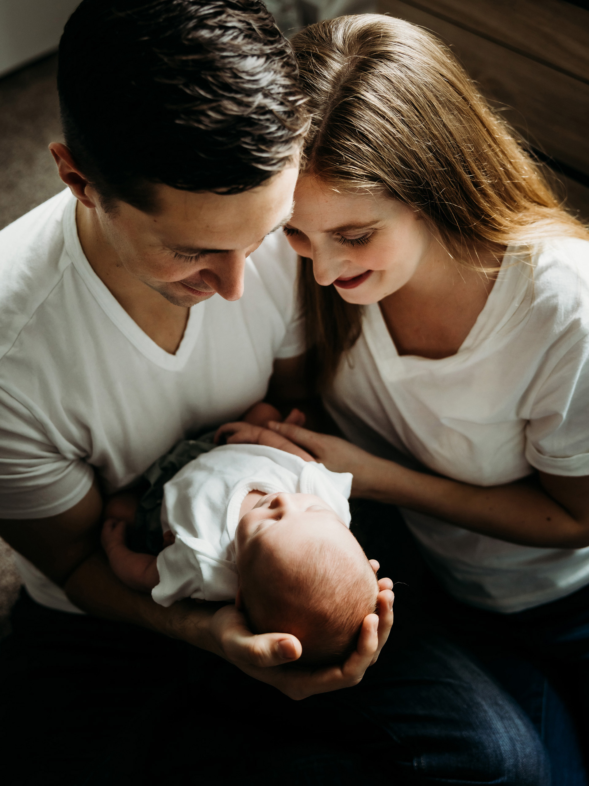 in-home newborn session