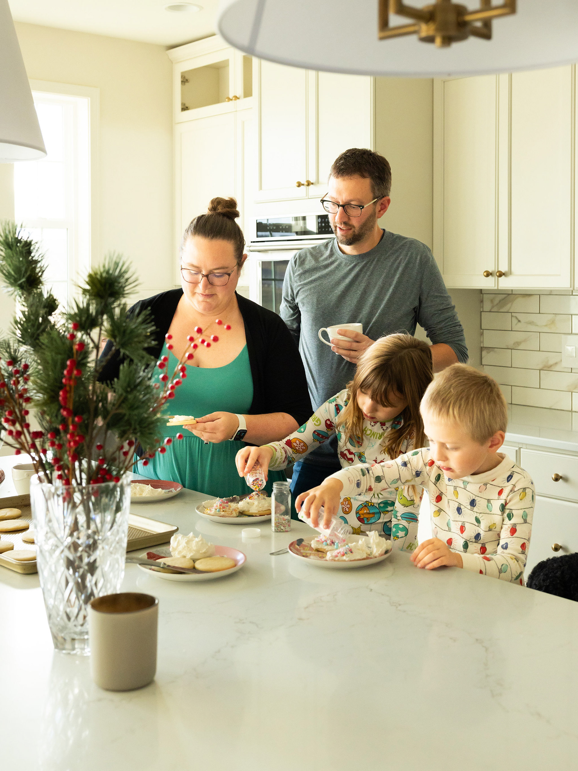 in-home family session