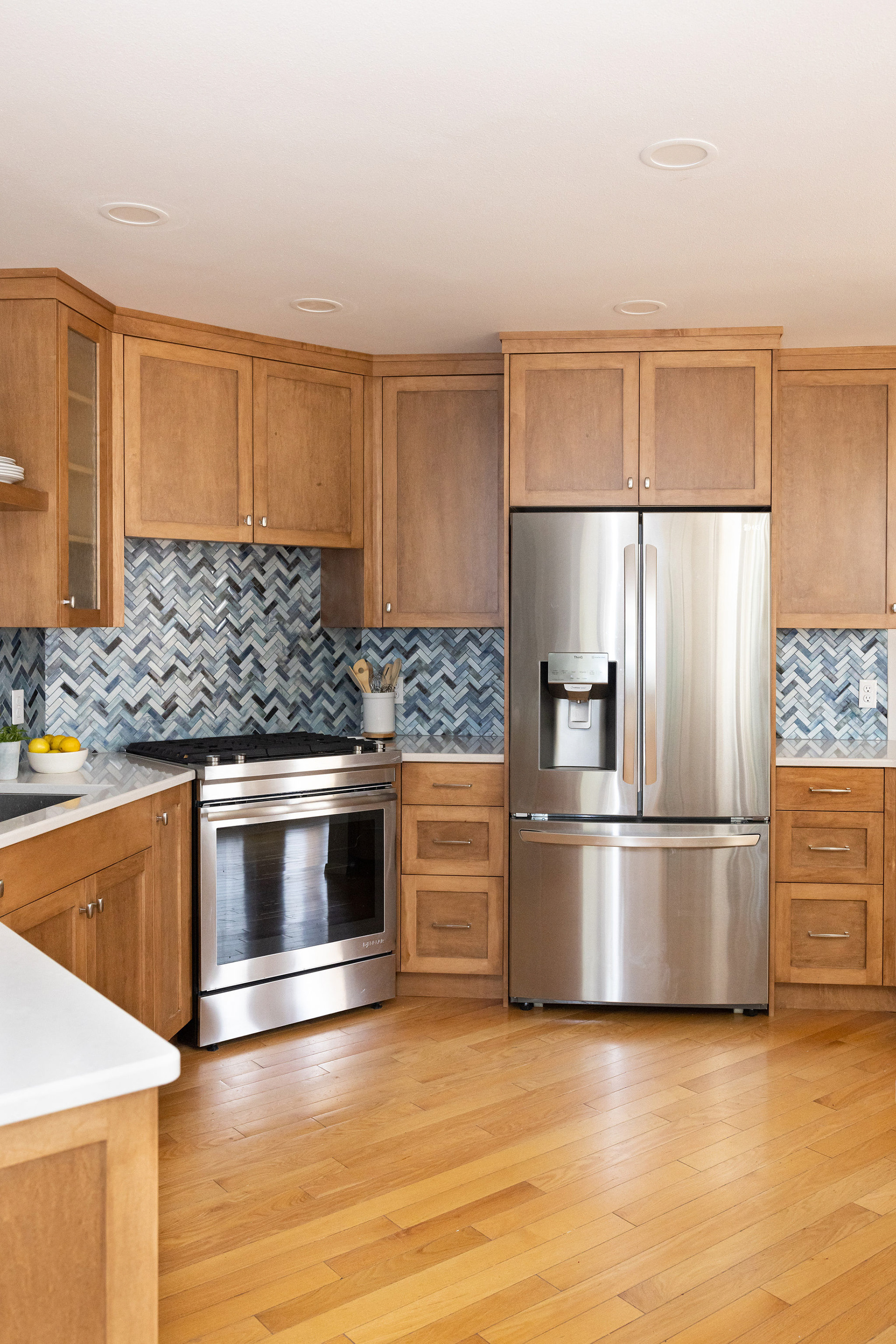 Kitchen remodel designed by Smith & Stratton