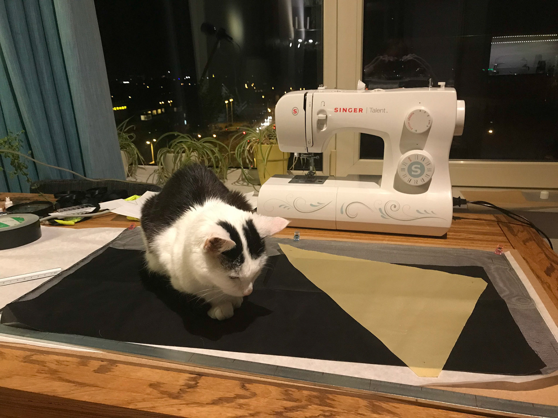 Het eerste ontwerp, eerst in schaal 1:4