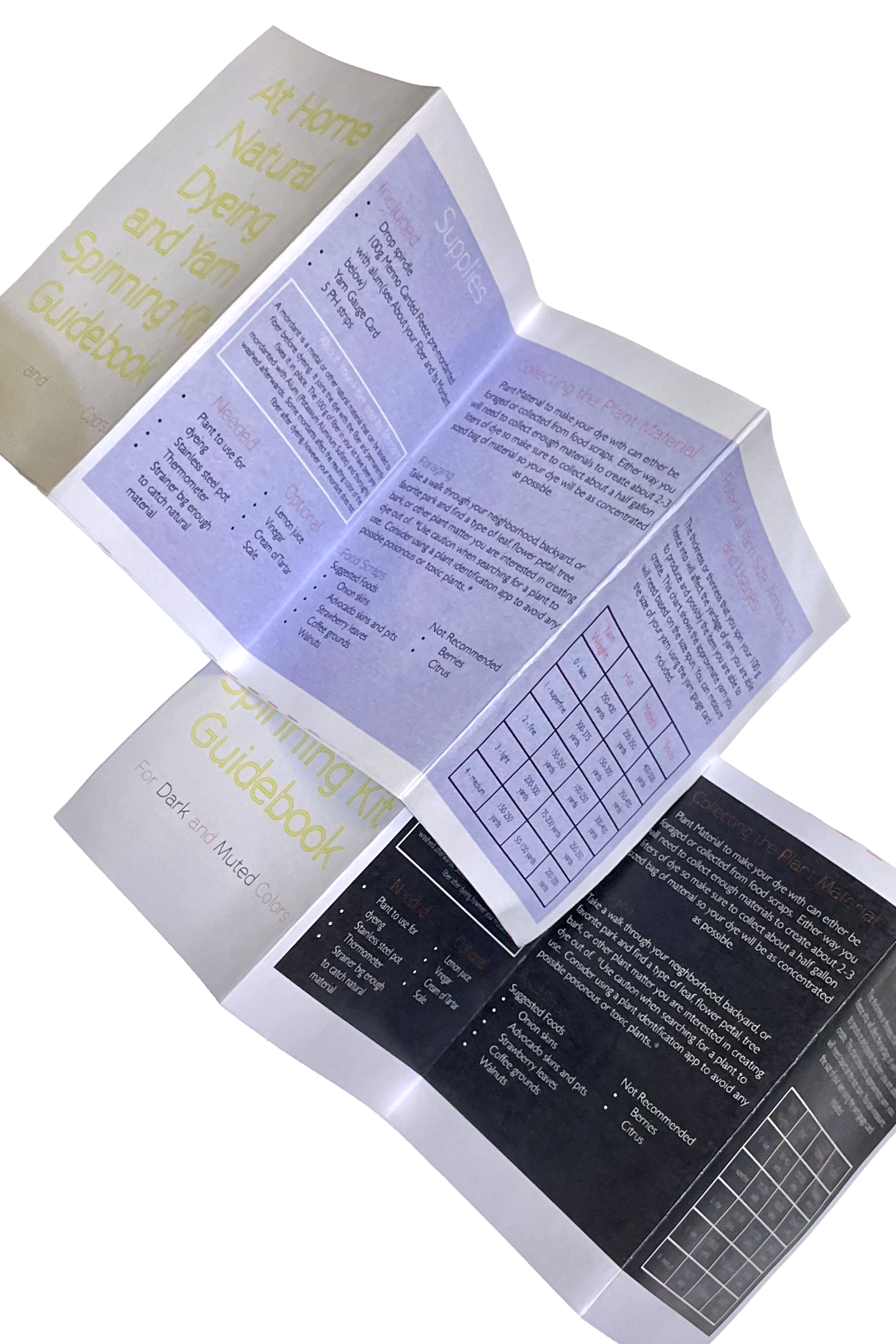 Printed instructional