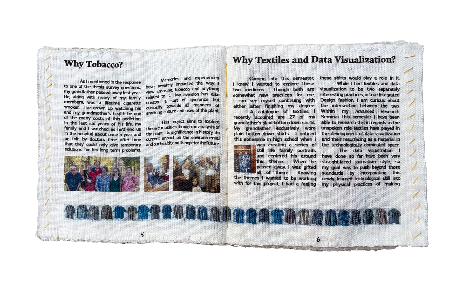 Explanation on Why Tobacco, Textiles, and Data Visalization