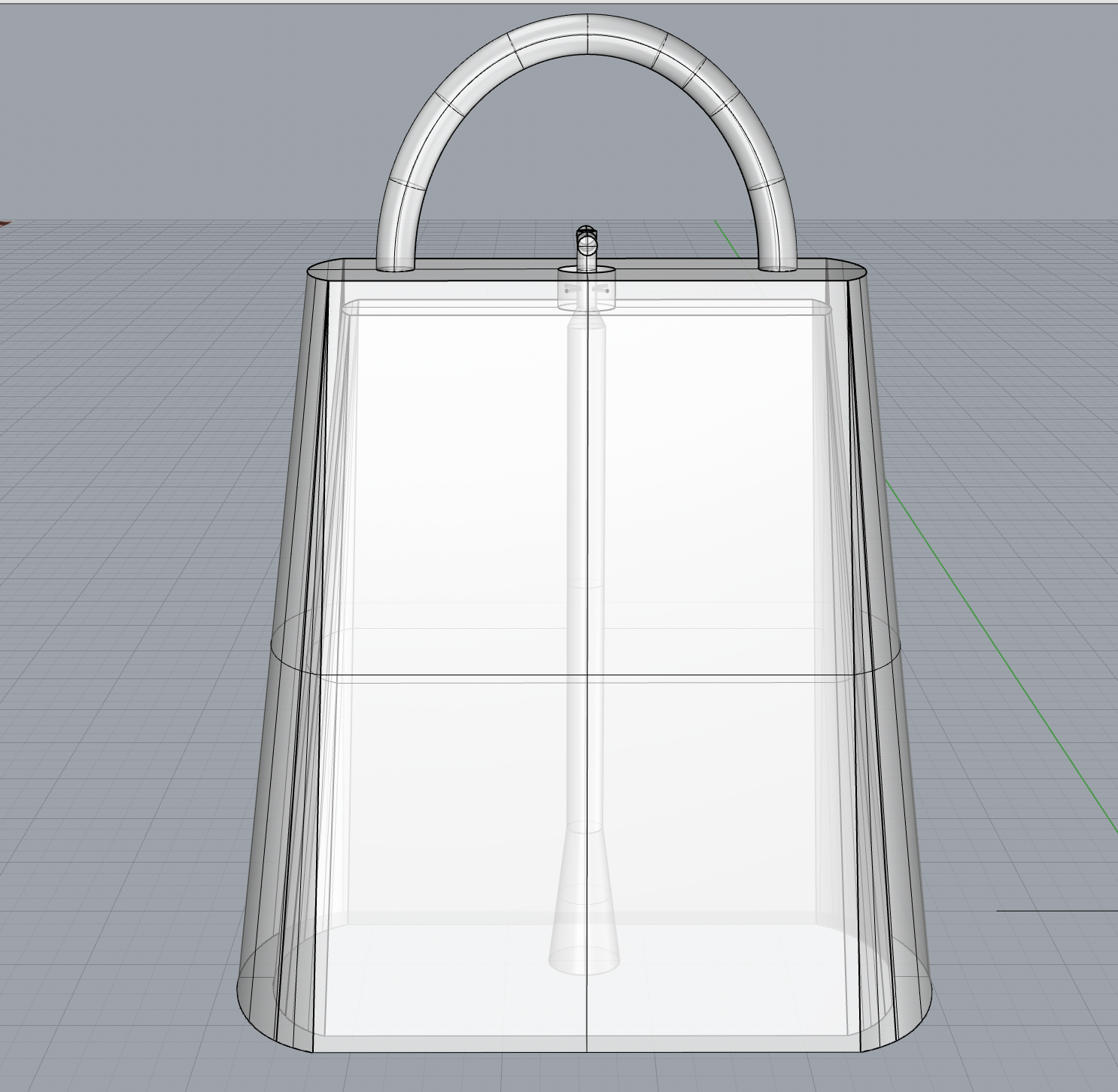 rendering before adding extrusions