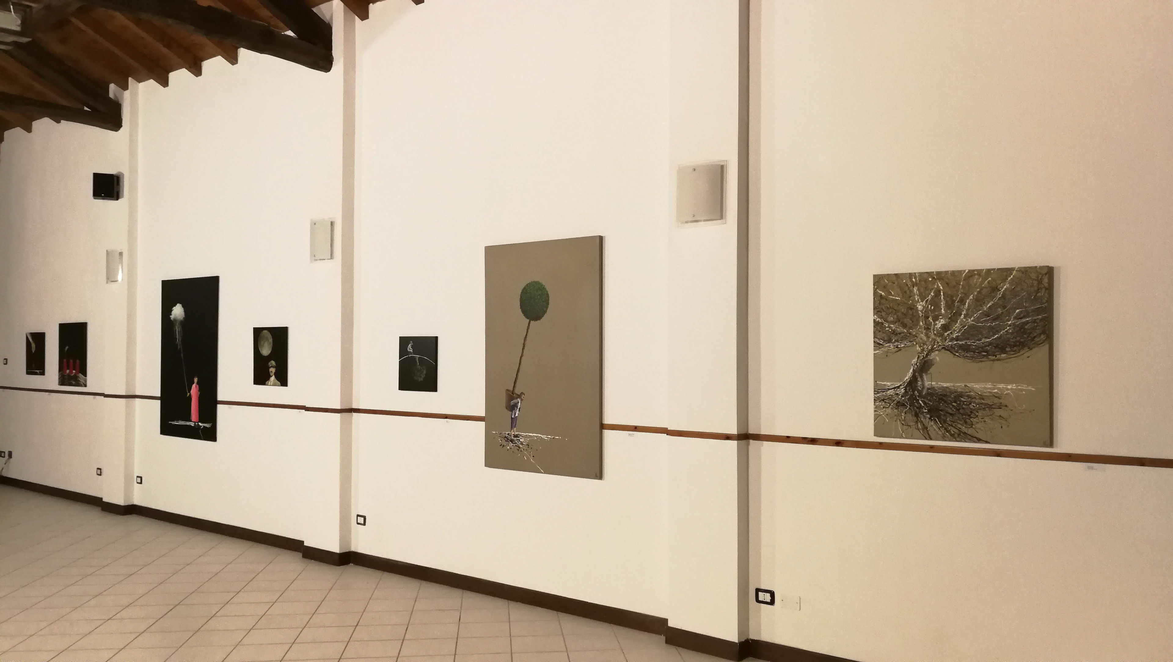 Inaugurazione della mostra di Paolo Di Rosa "Un uomo, un albero", a cura di Giusi Affronti
