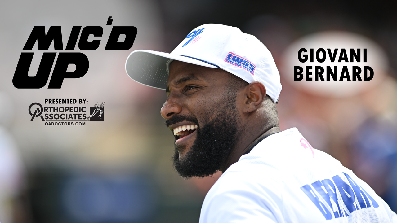 Gio Bernard Mic'd Up Thumbnail