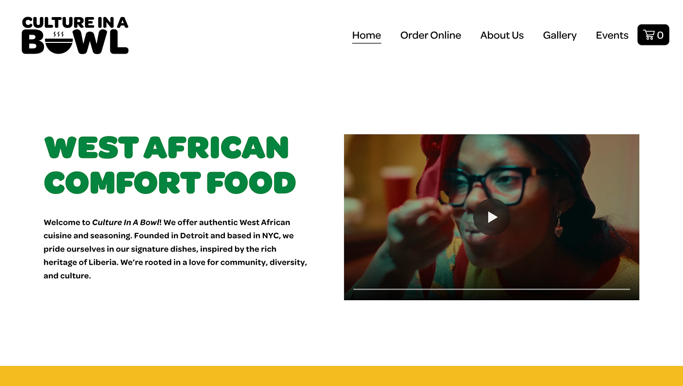 Rebranded website