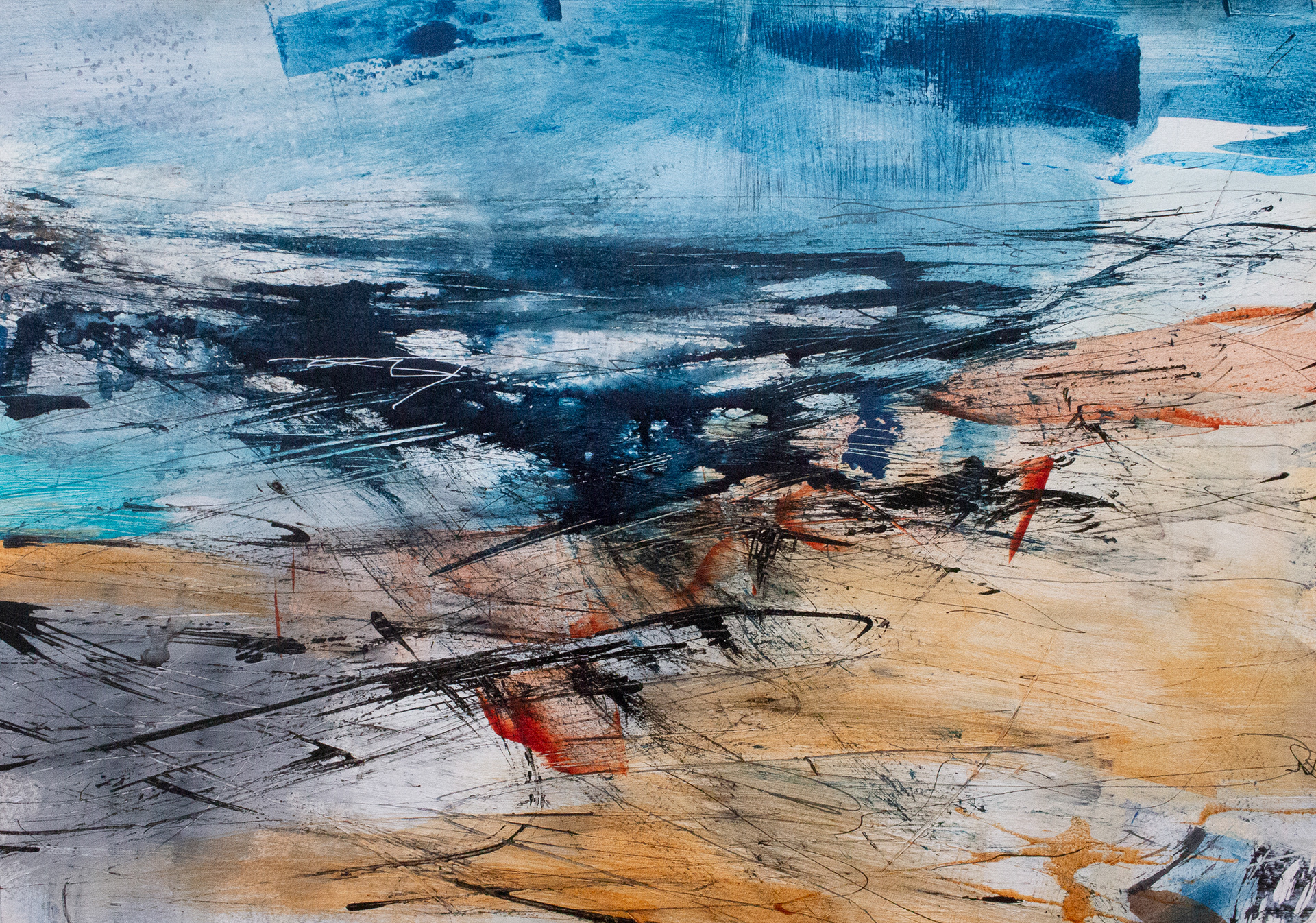 Rain is refreshing 30cm x 40cm