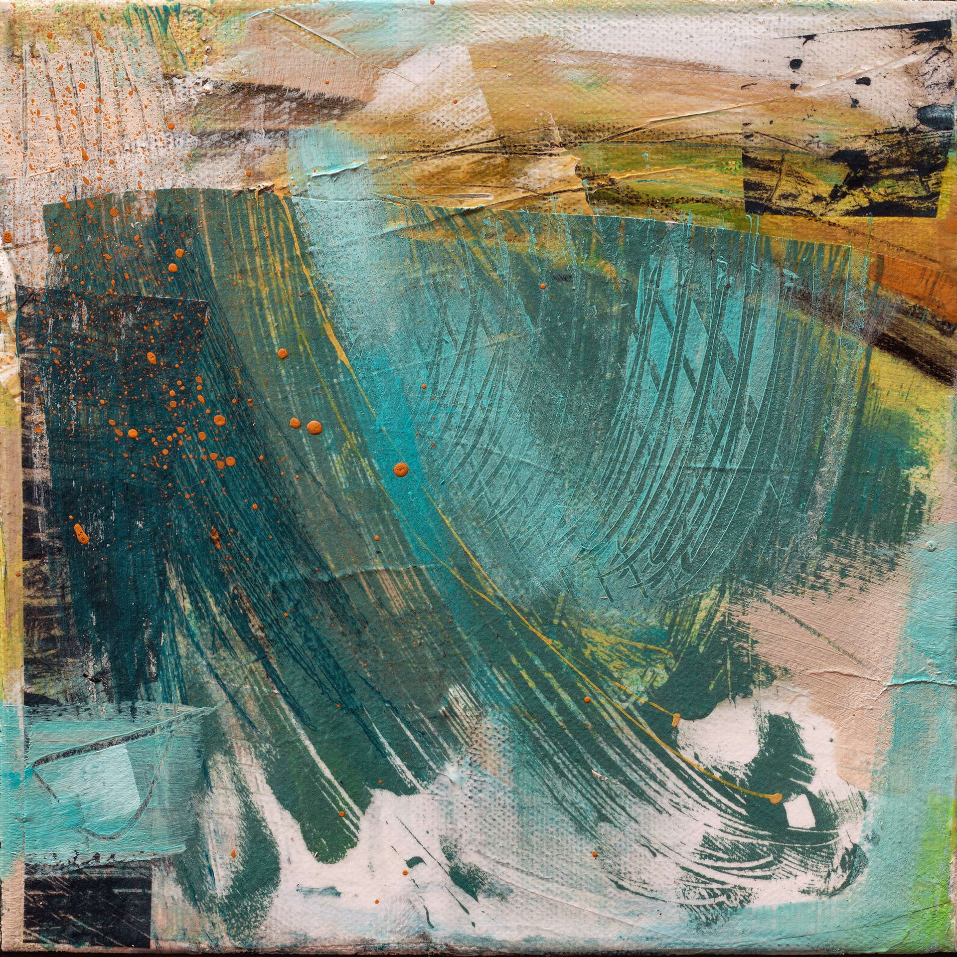 May the sun shine warm 25cm x 25cm