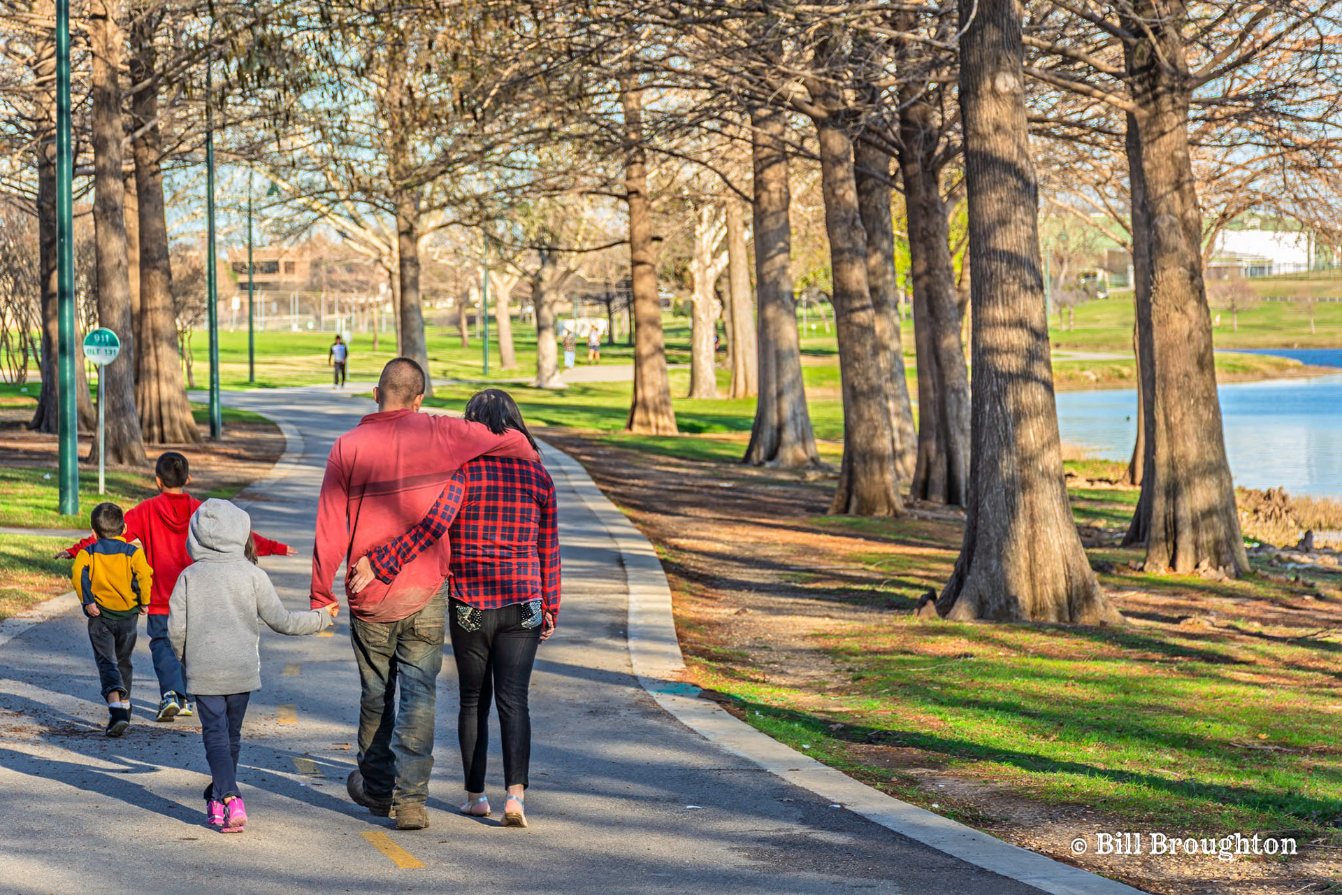 Hiking/Biking Path At Bachman Lake