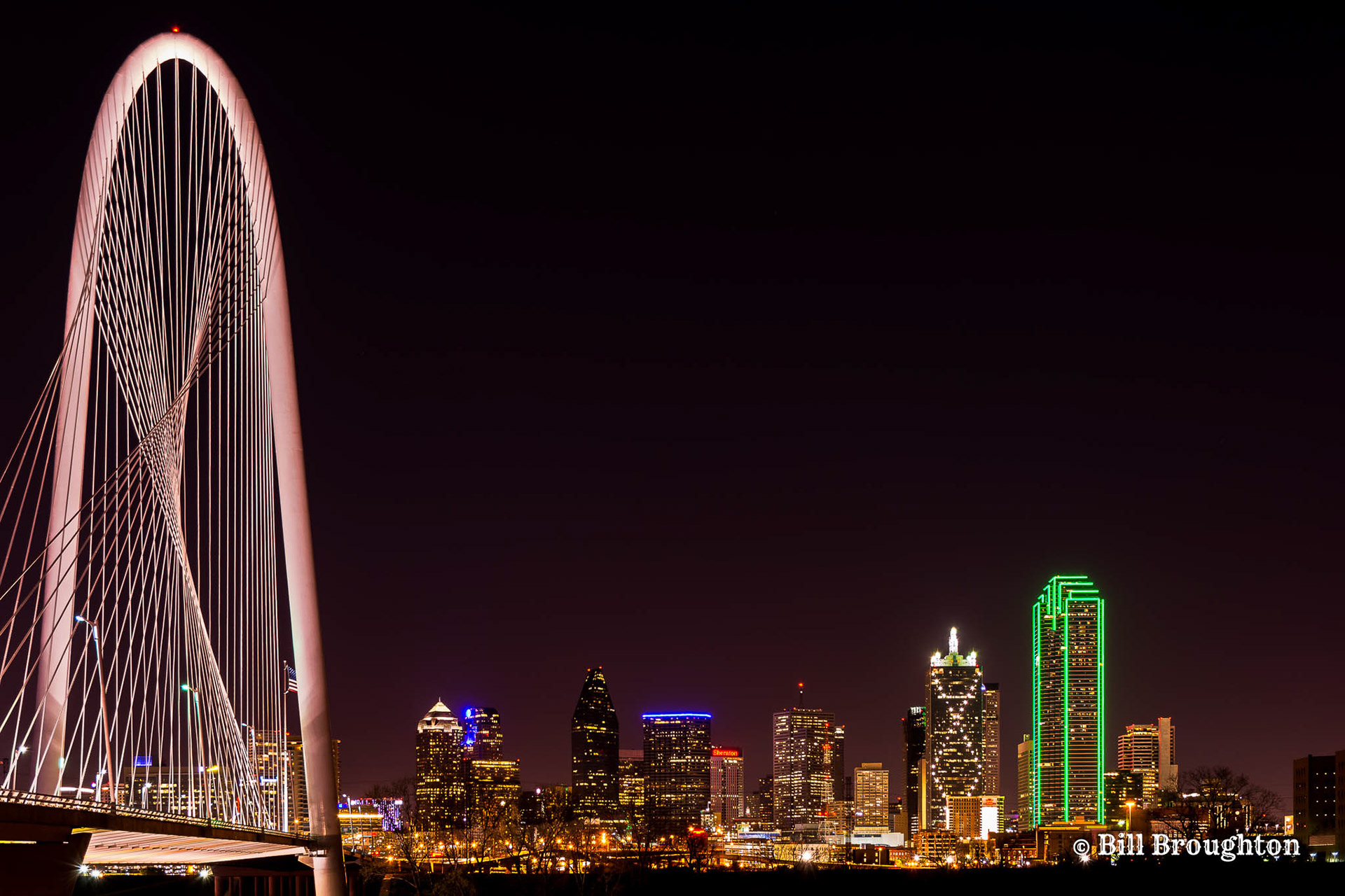 Dallas Night Skyline