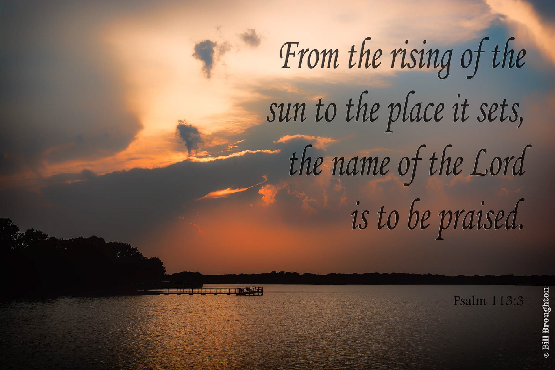 Lake Bonham Sunset, Texas