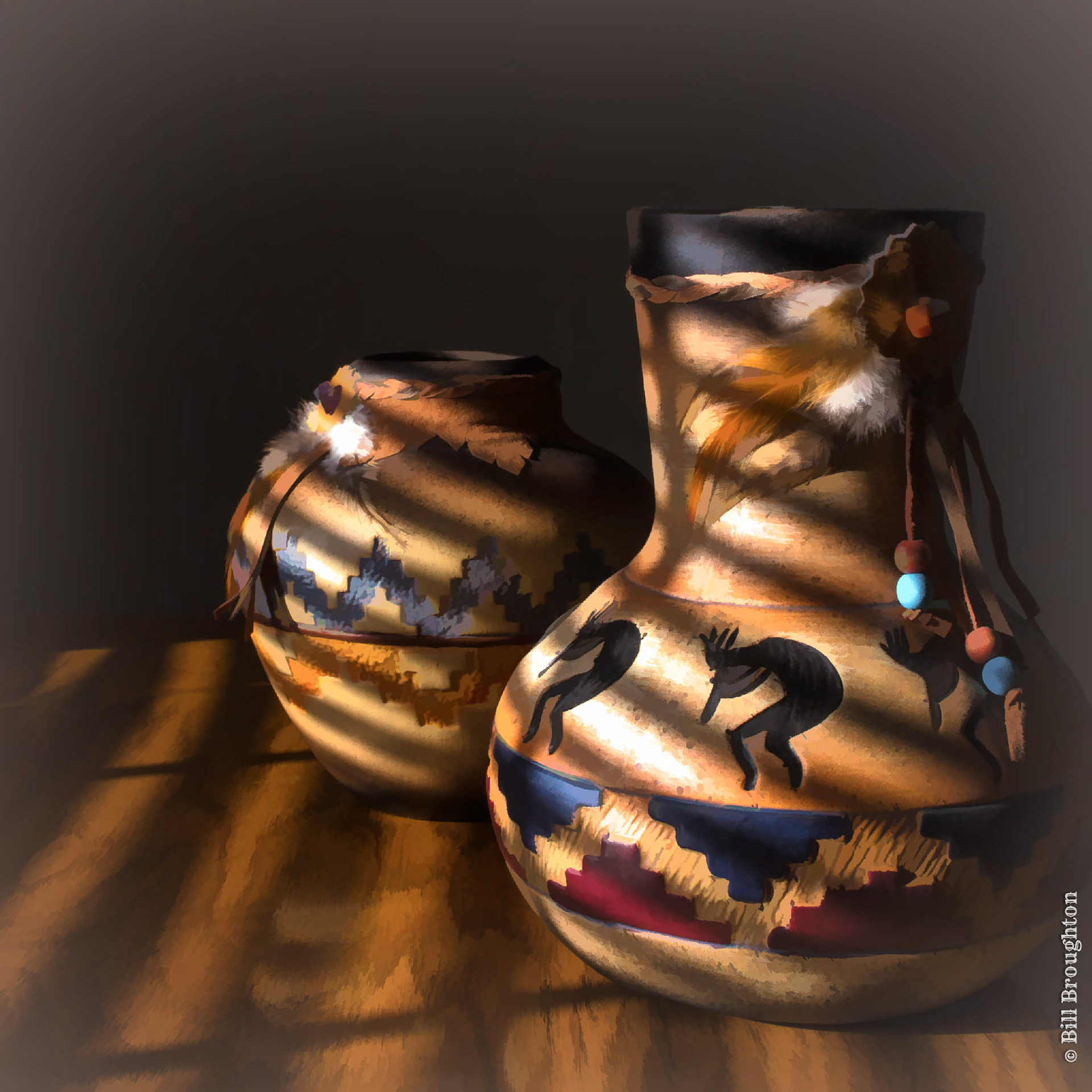 Southwest Style Day Jug & Pot
