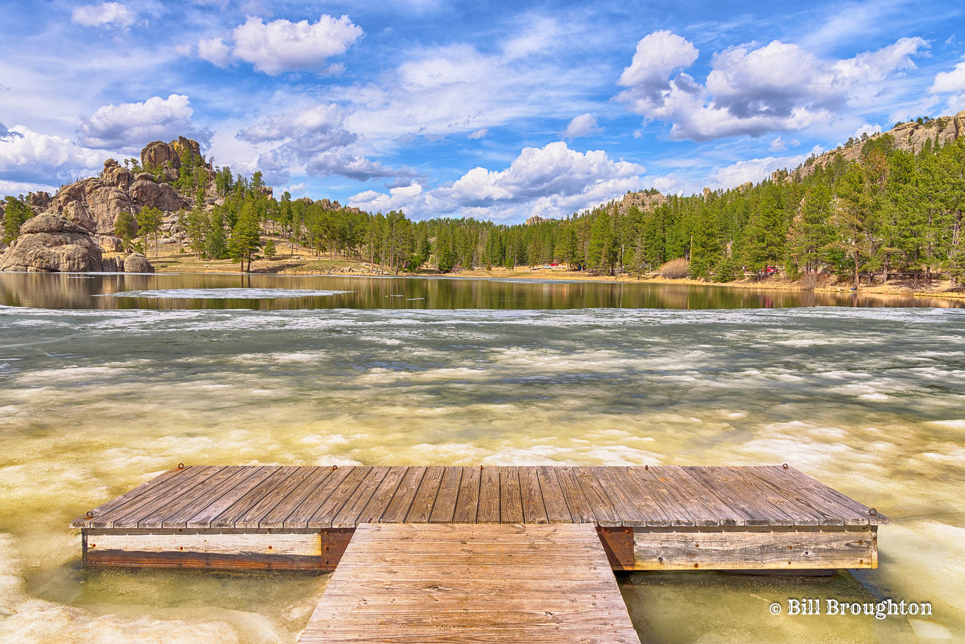 Black Hills' Sylvan Lake, South Dakota