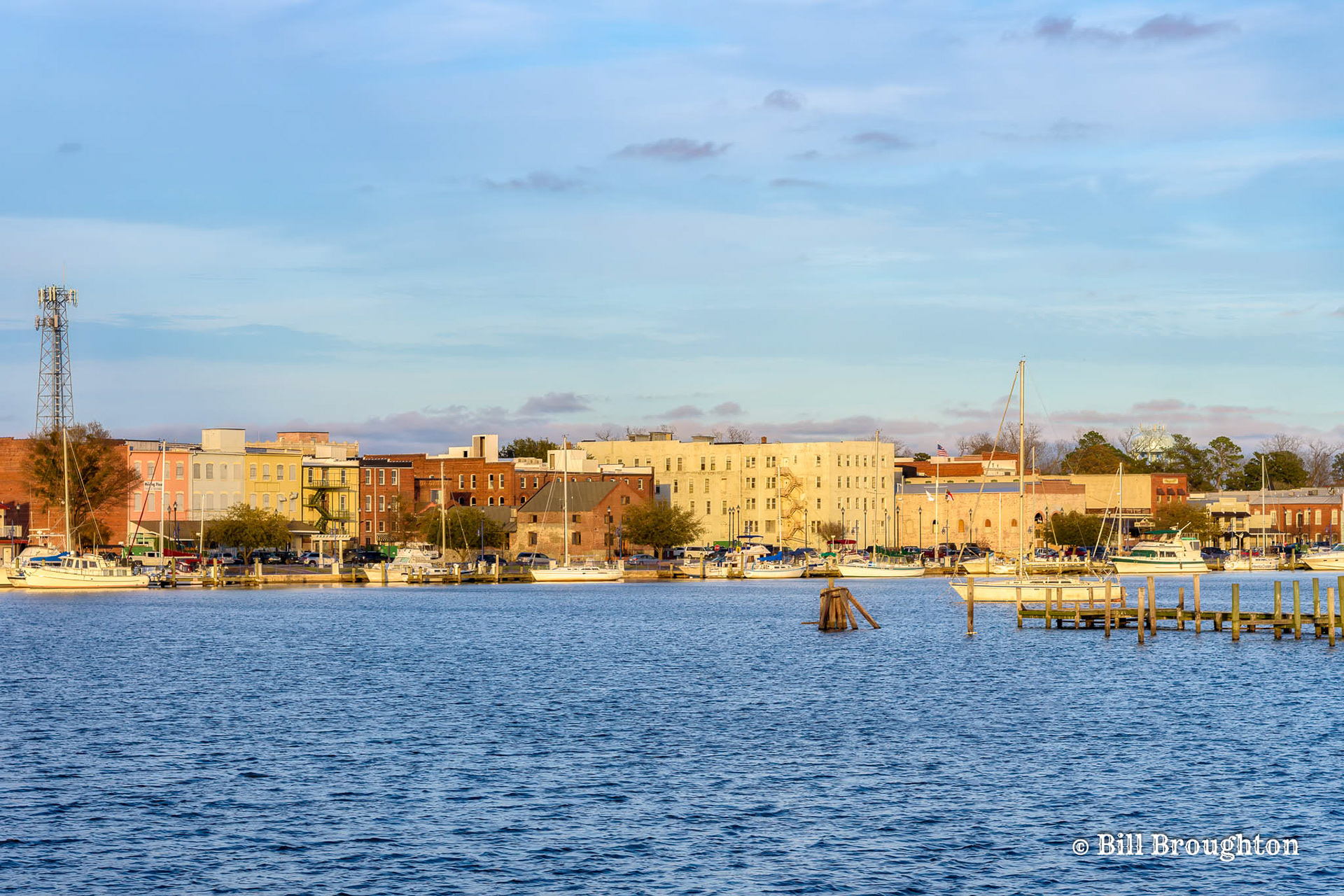 Pamlico River  waterfront, Washington, NC