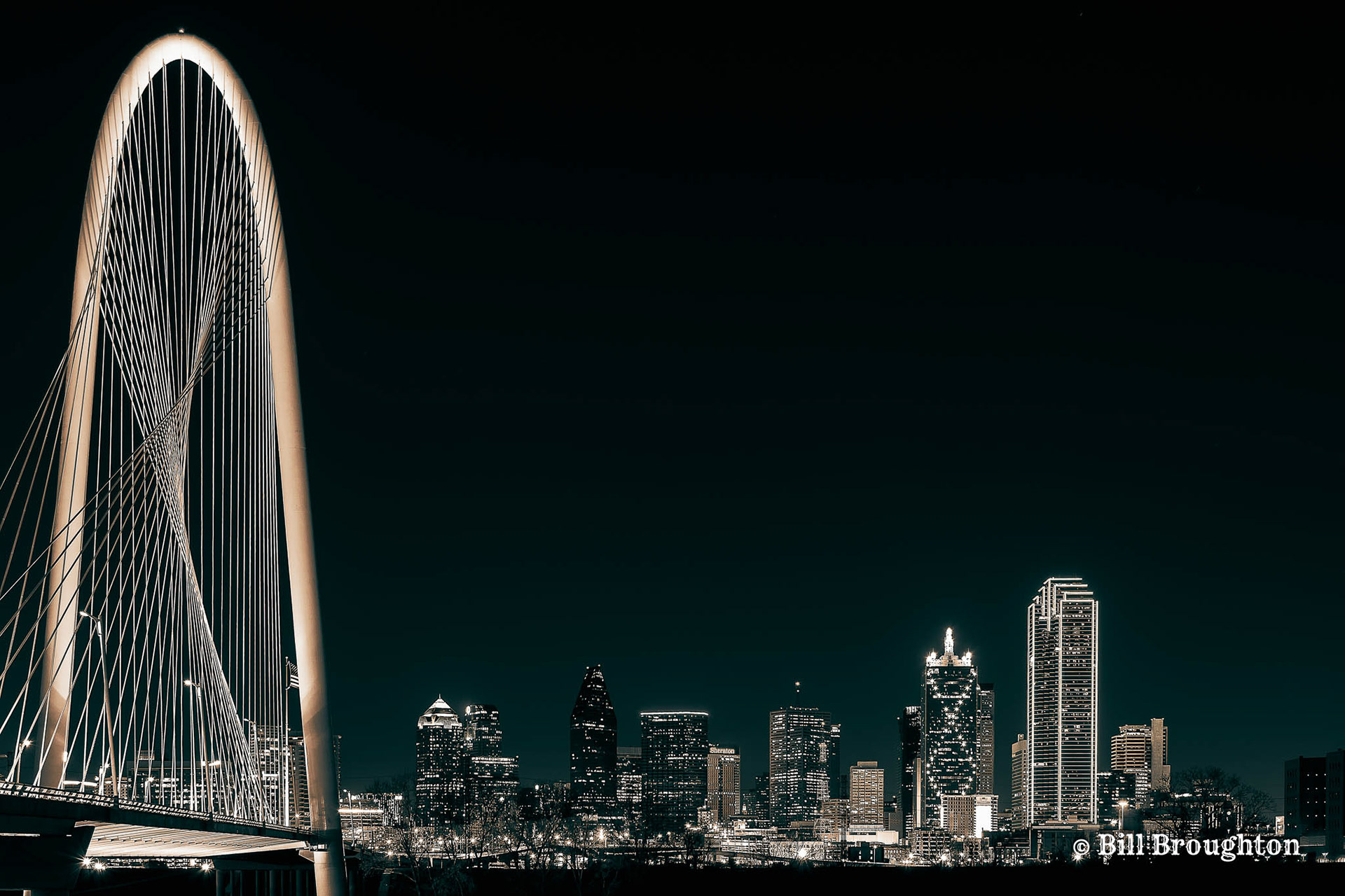 Dallas Night Skyline
