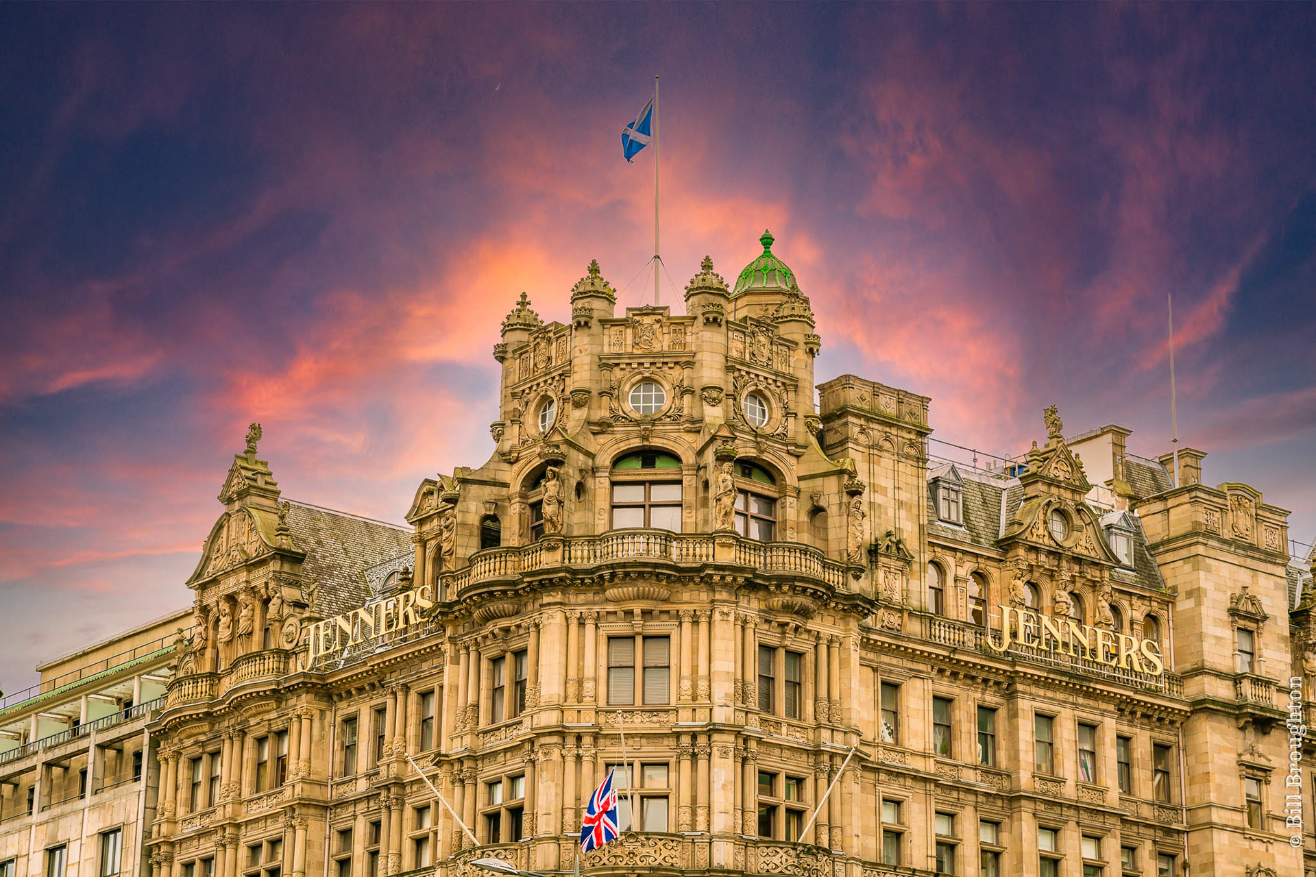 Jenners Department Store, Edinburgh, Scotland