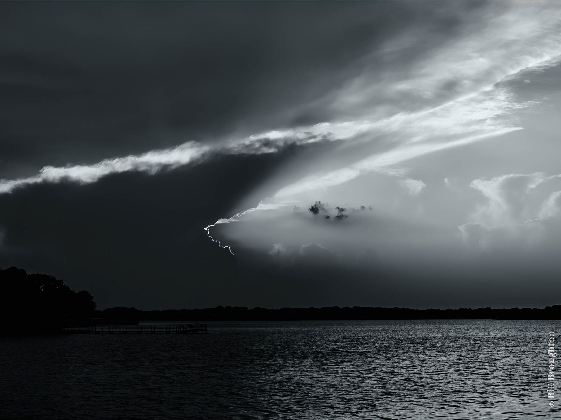 Sunset Over Lake Bonham, Texas