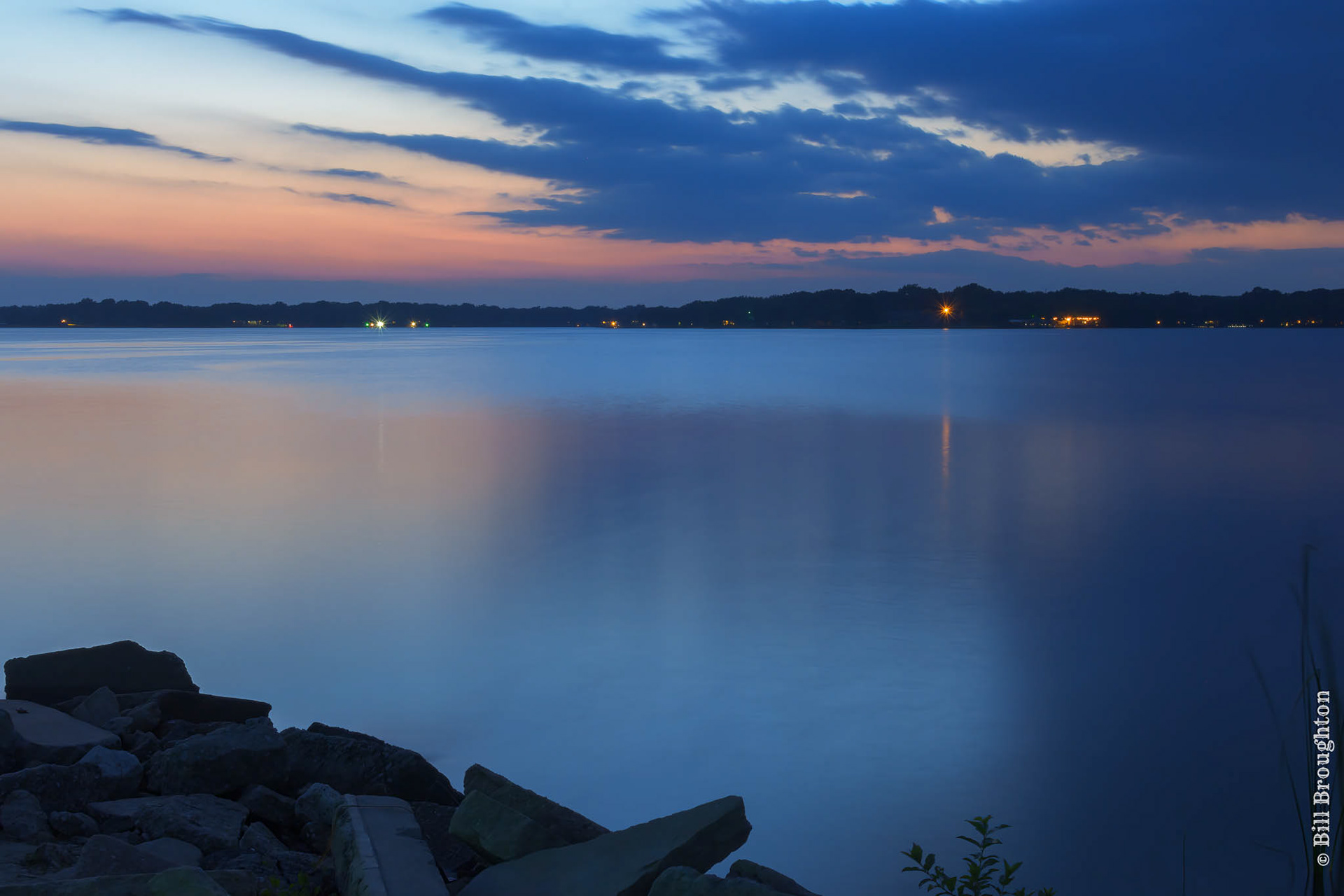 Sunset Over Lake Bonham, Texas
