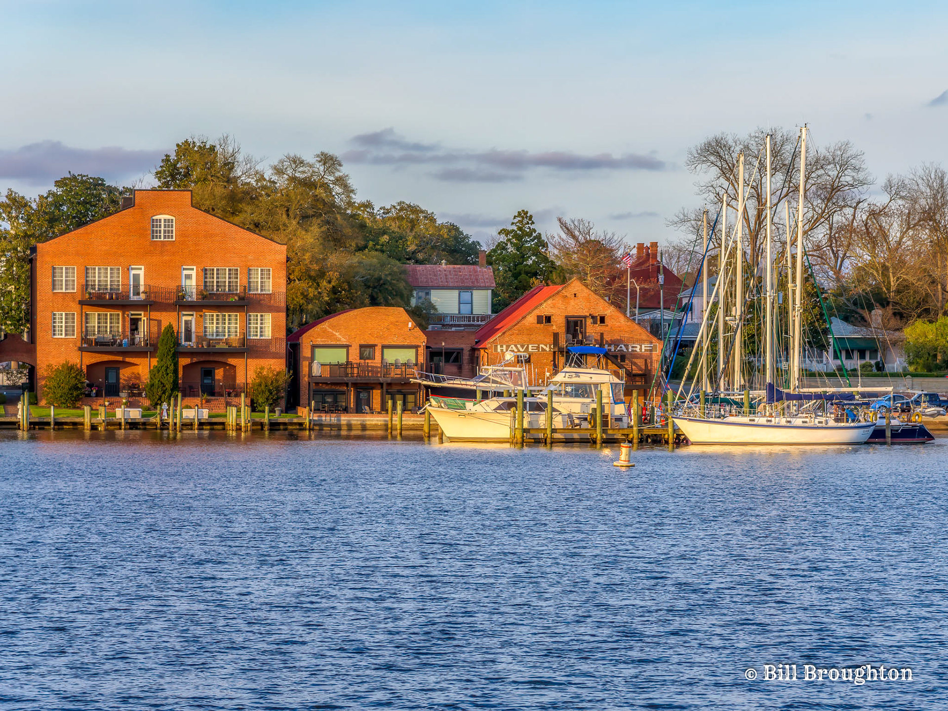 Pamlico River  waterfront, Washington, NC