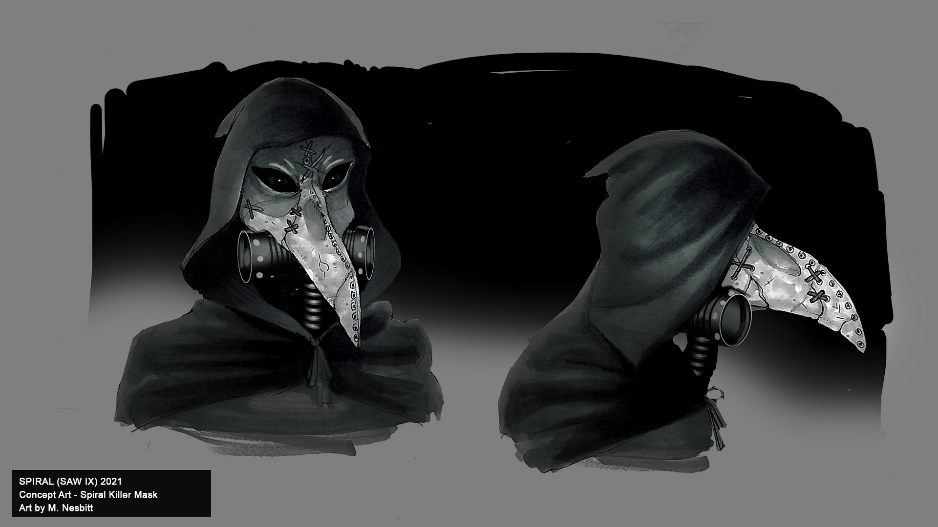 Spiral (Saw IX) - Spiral Killer Concept Art