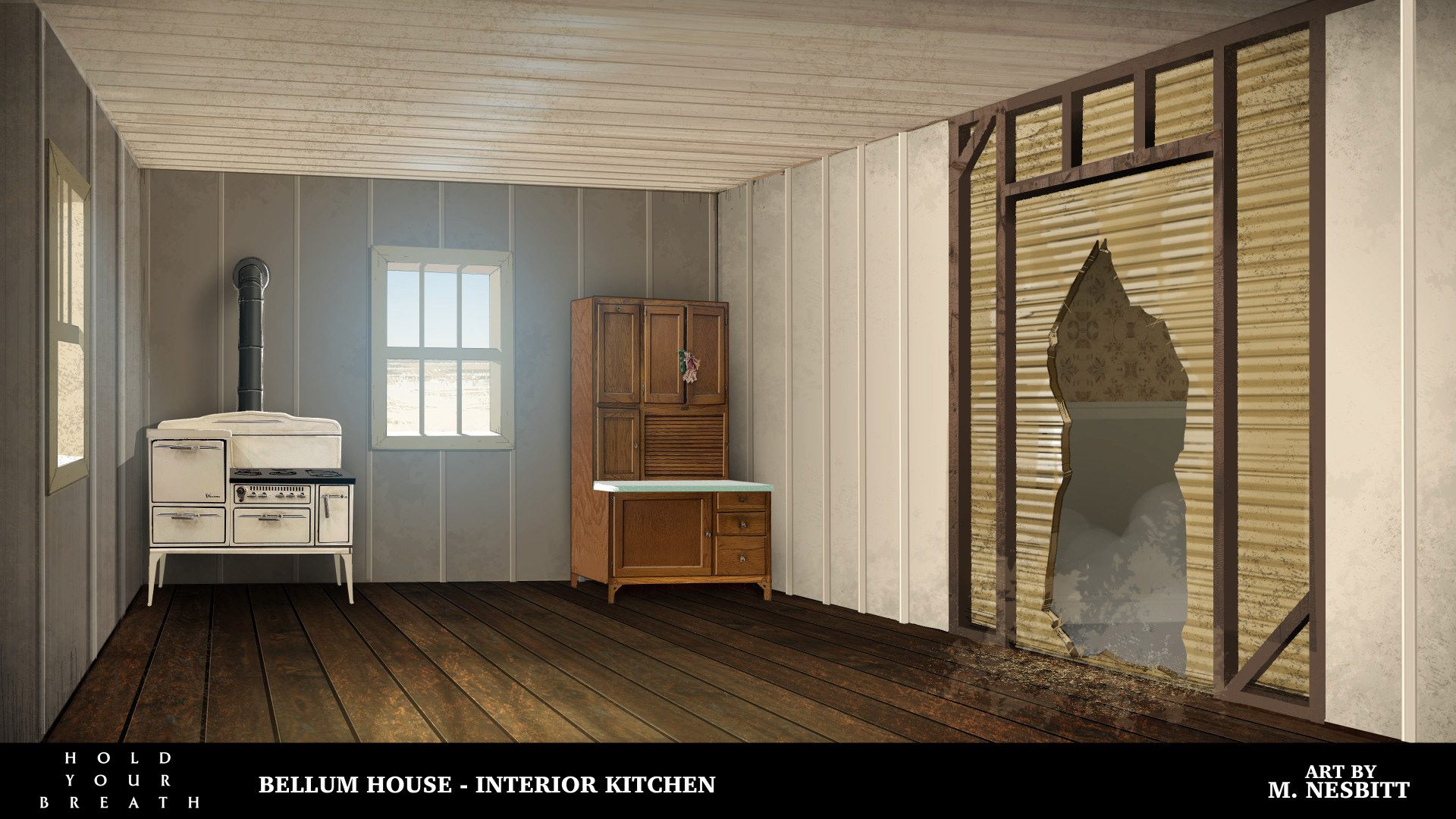 Hold Your Breath - Bellum House INT Kitchen