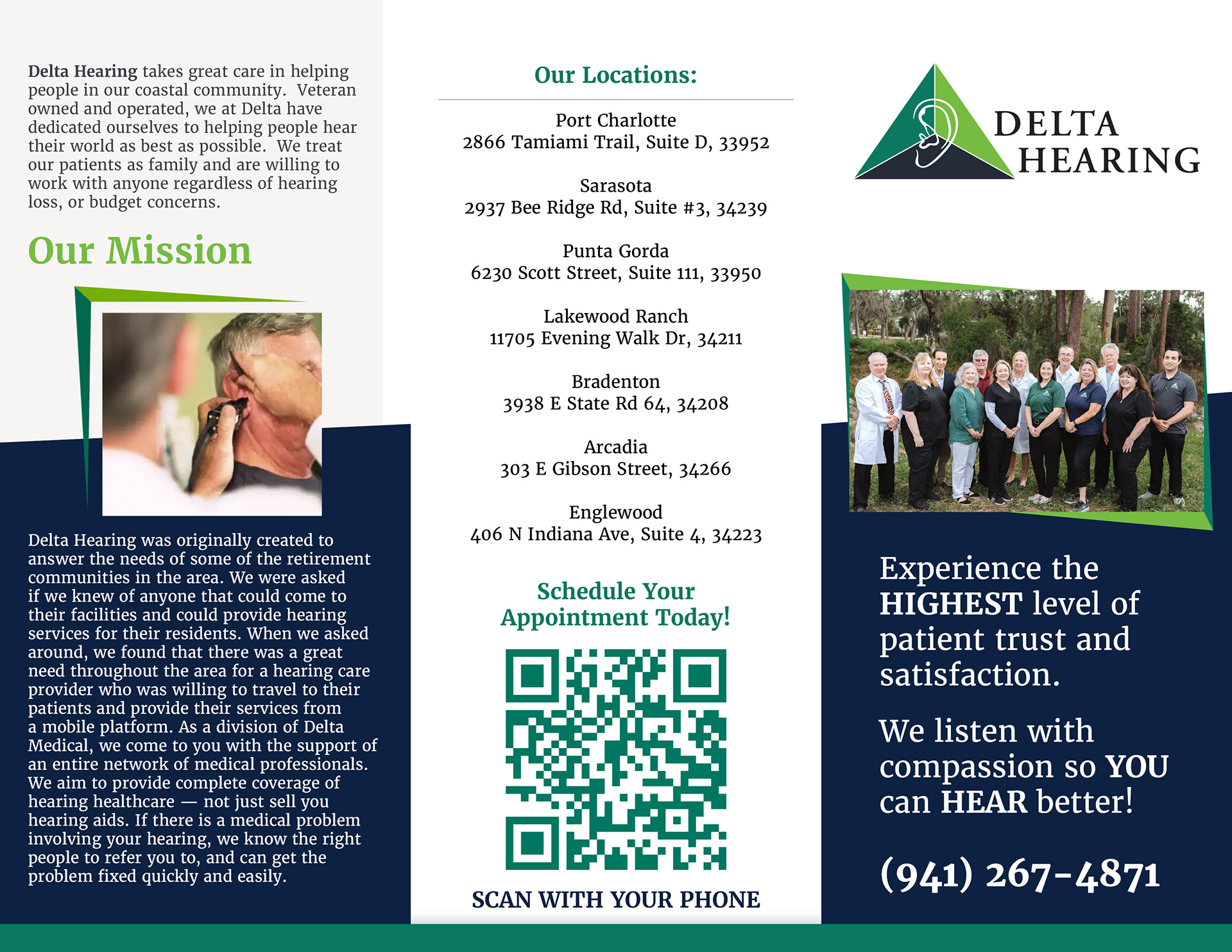 Delta Hearing - Delivery Trifold Brochure - Spread 1