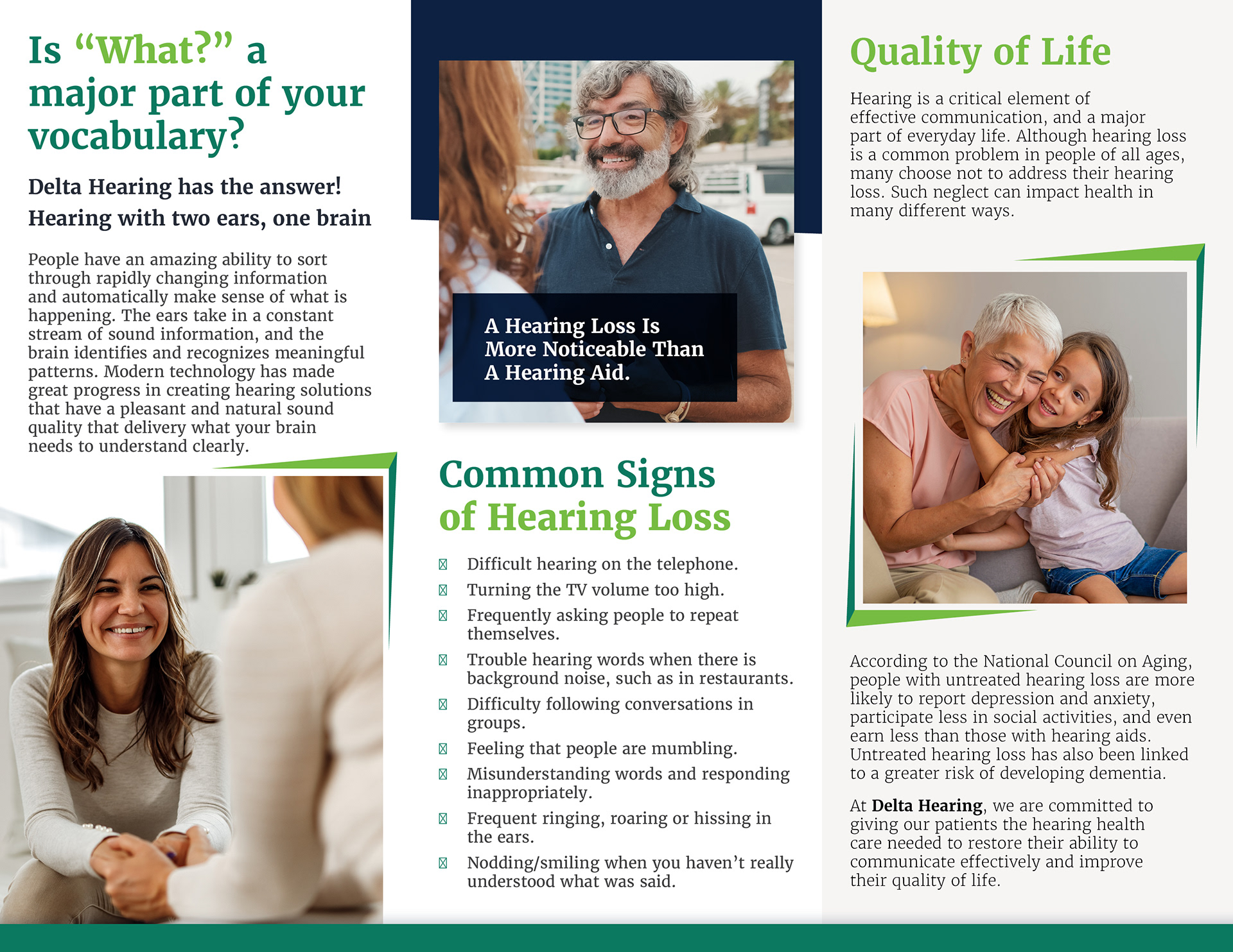 Delta Hearing - Delivery Trifold Brochure - Spread 2