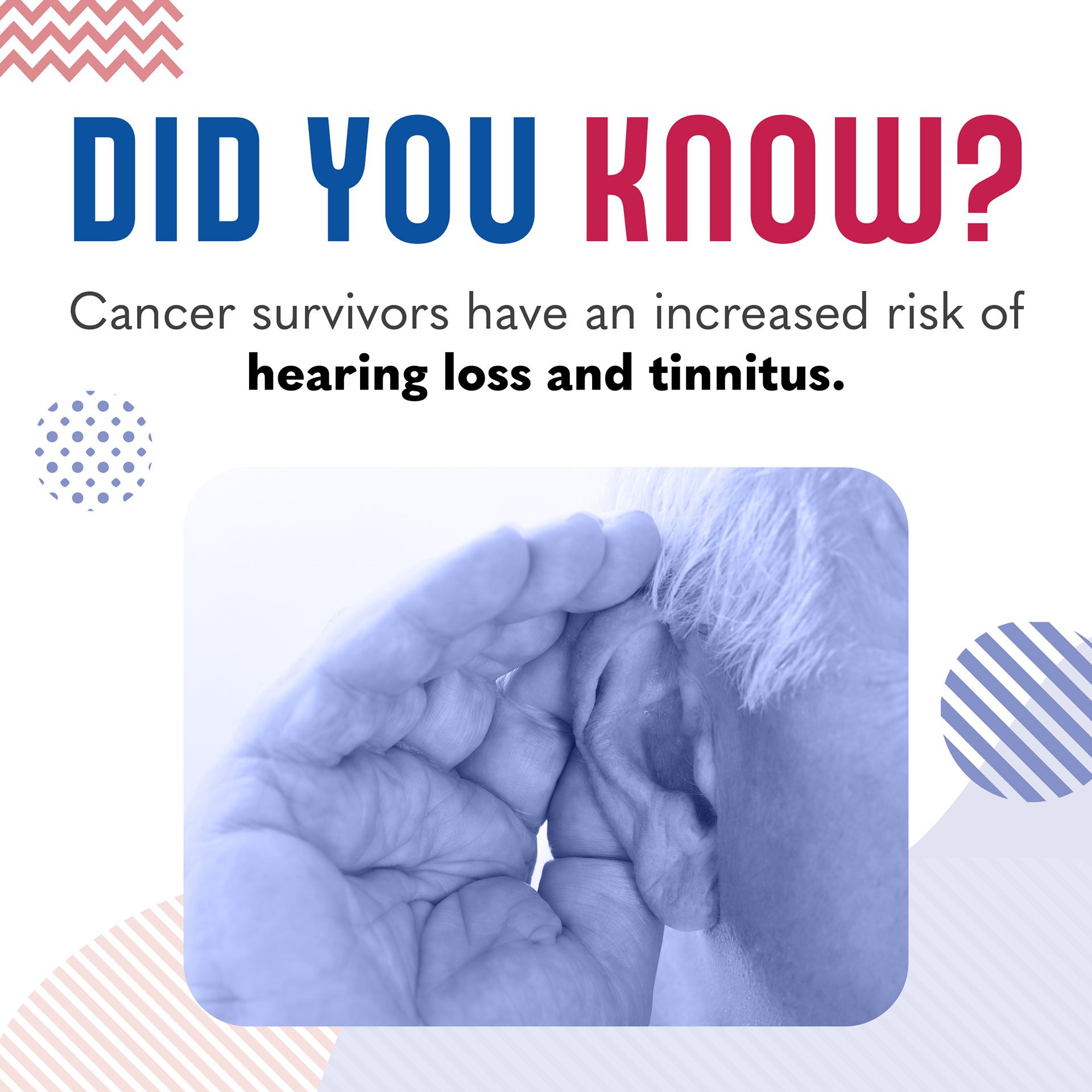 Hearing Loss & Cancer - Flex Graphic