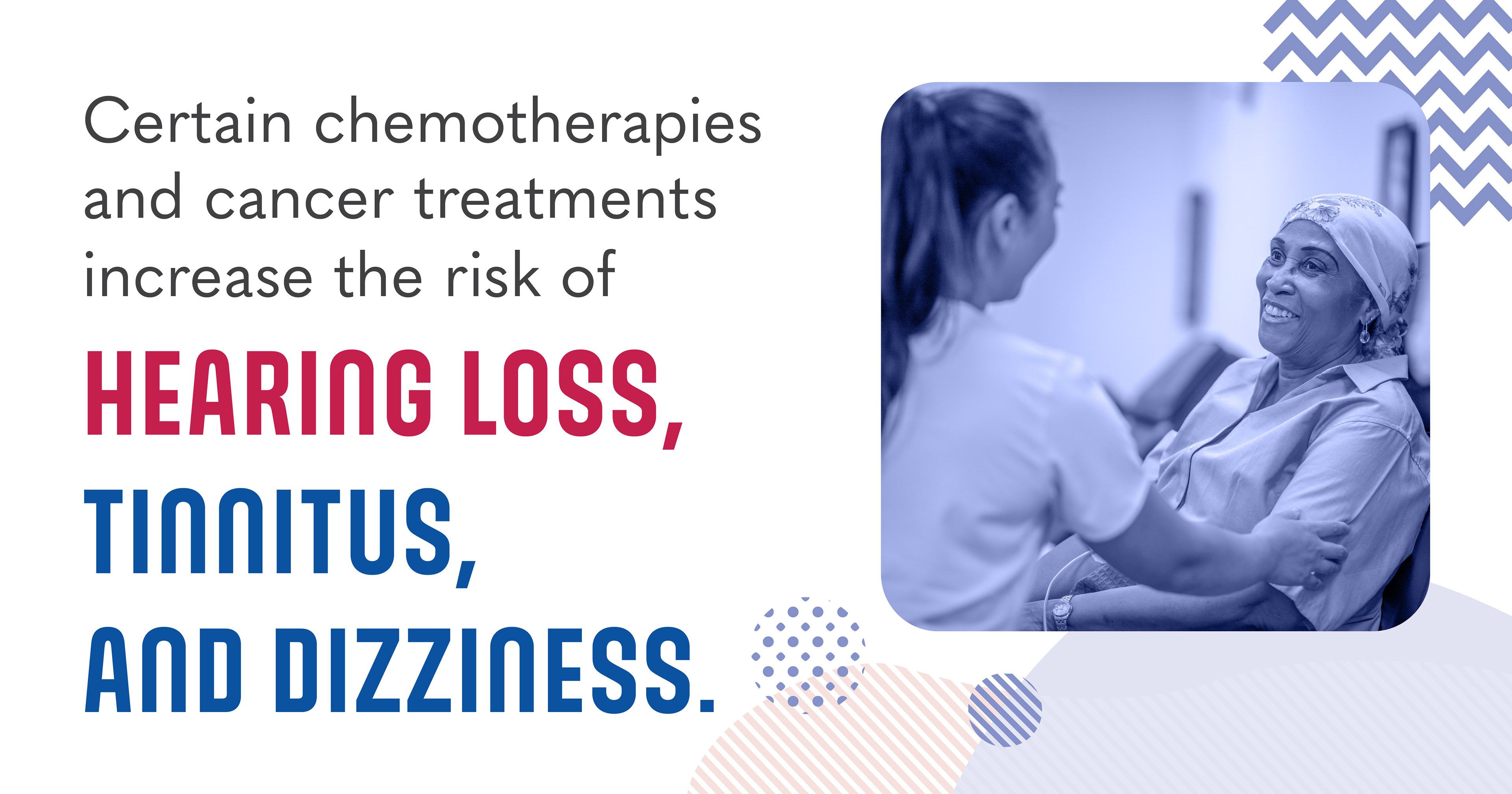 Hearing Loss & Cancer - Social Graphic 1