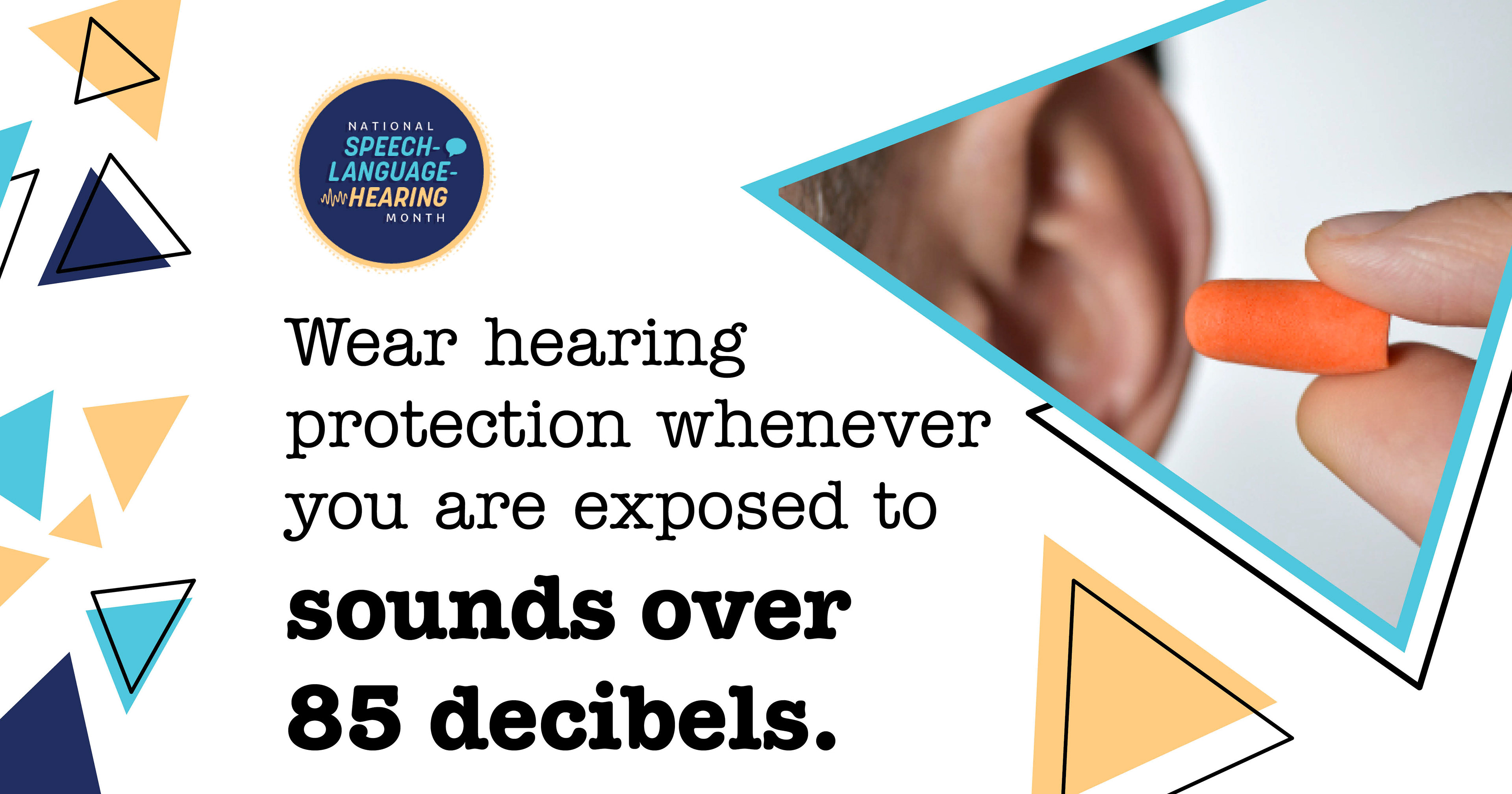 Speech Language Hearing Month - Social Graphic 2