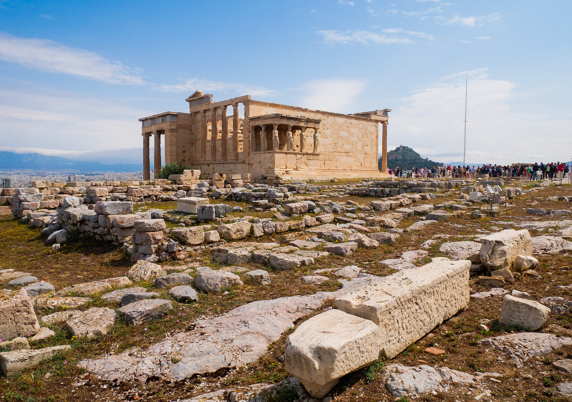 Erechtheionul. Atena