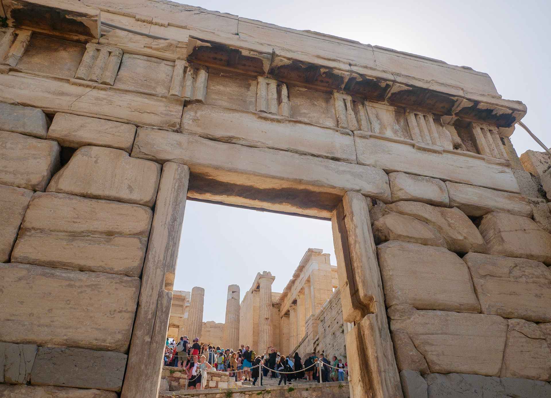 Poarta Propileea. Atena