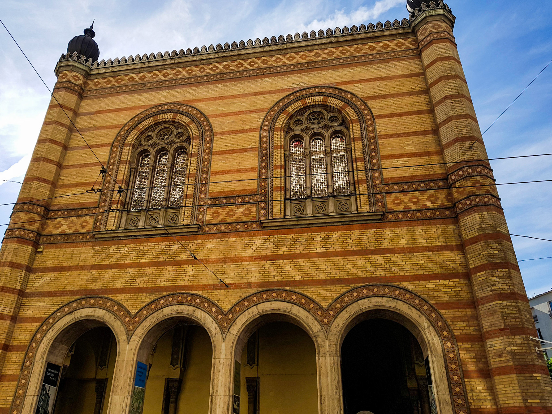 Budapesta. Pesta. Sinagoga de pe strada Dohany