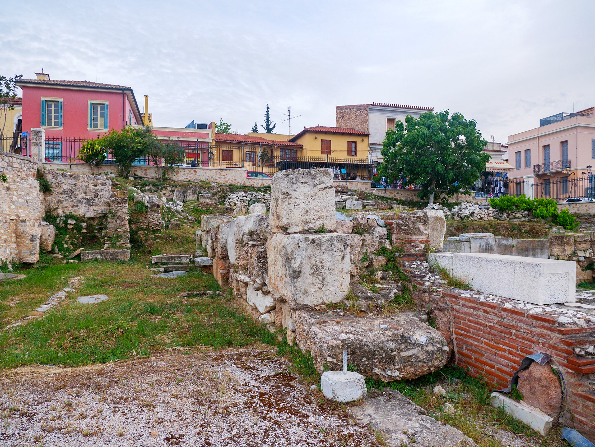 Biblioteca lui Hadrian. Atena